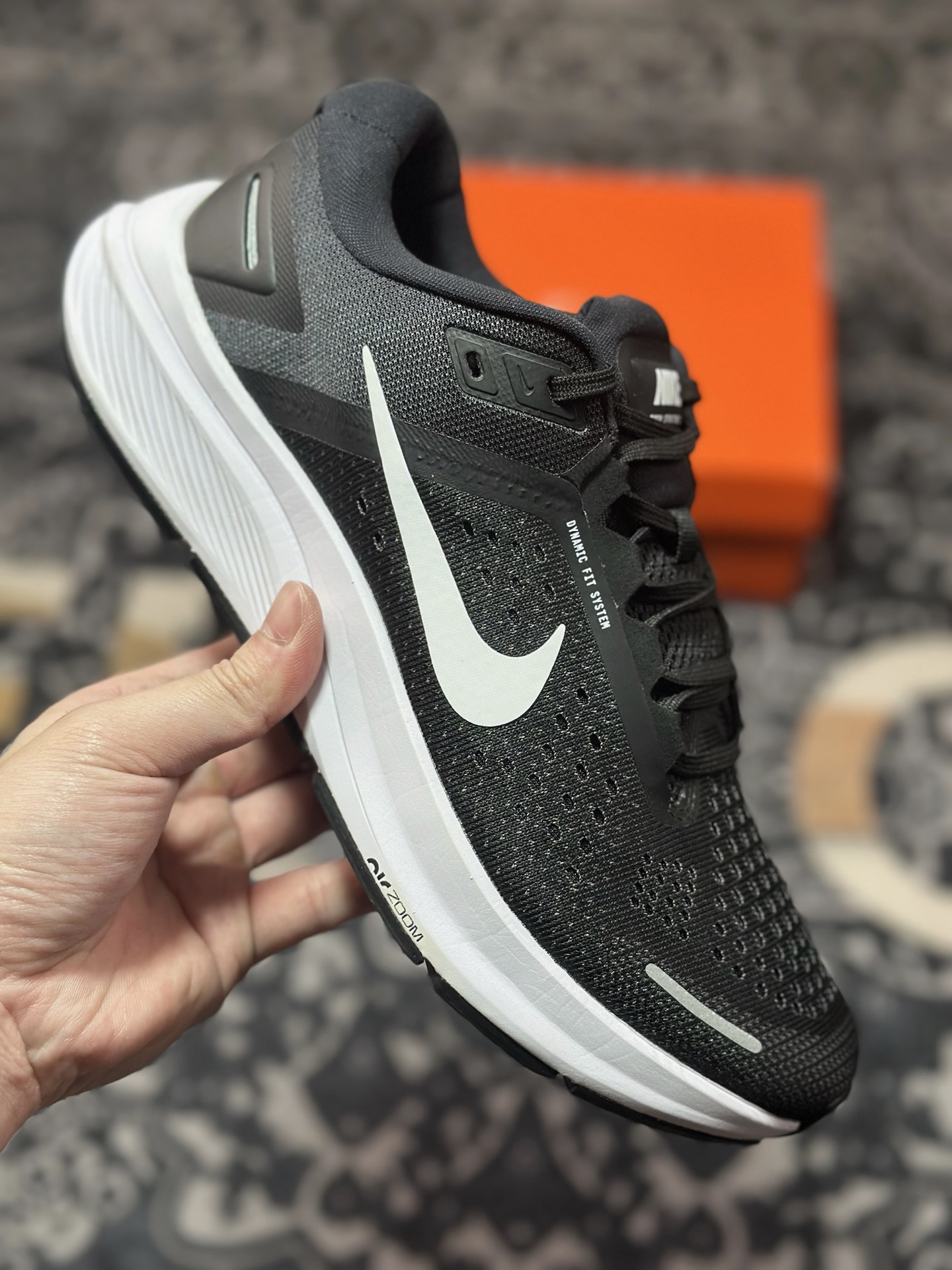 原装级别 NK Air Zoom STRUCTURE 23登月网面透气专业跑步鞋 CZ6720-001