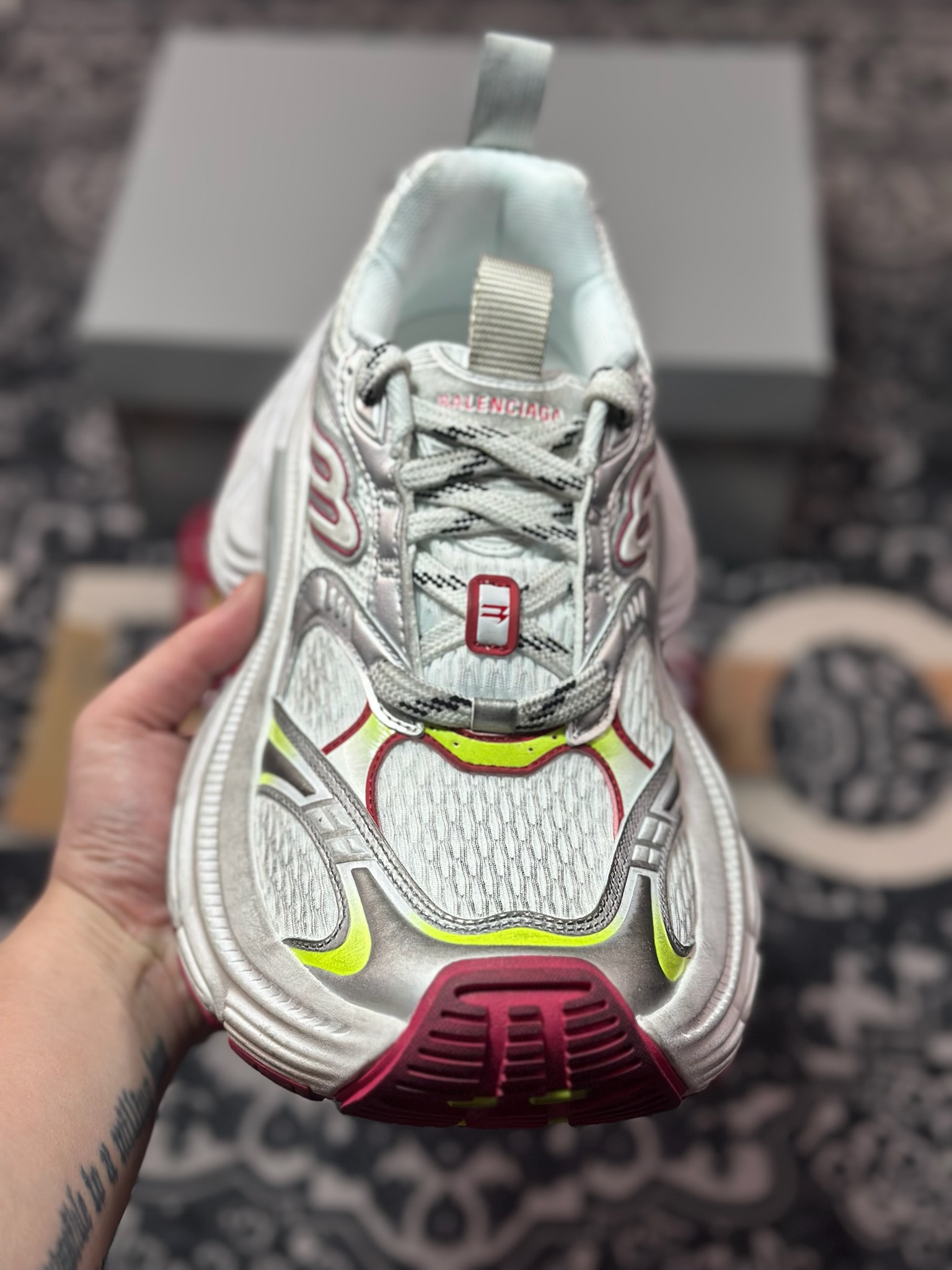 优选 原装级别 Balenciaga 巴黎世家 10XL 复古老爹鞋 815853
