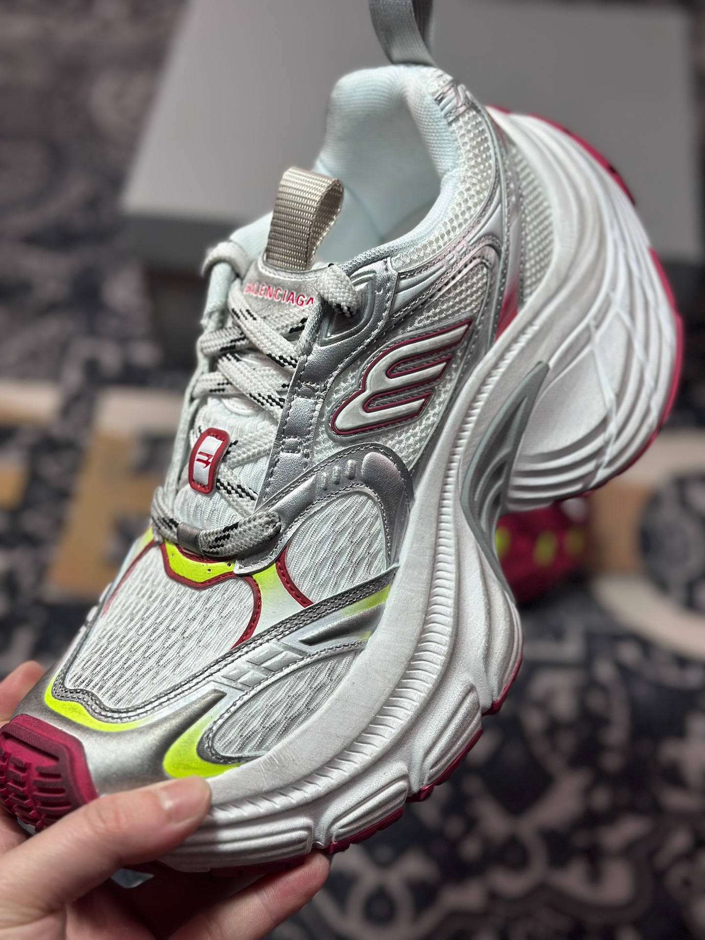 优选 原装级别 Balenciaga 巴黎世家 10XL 复古老爹鞋 815853