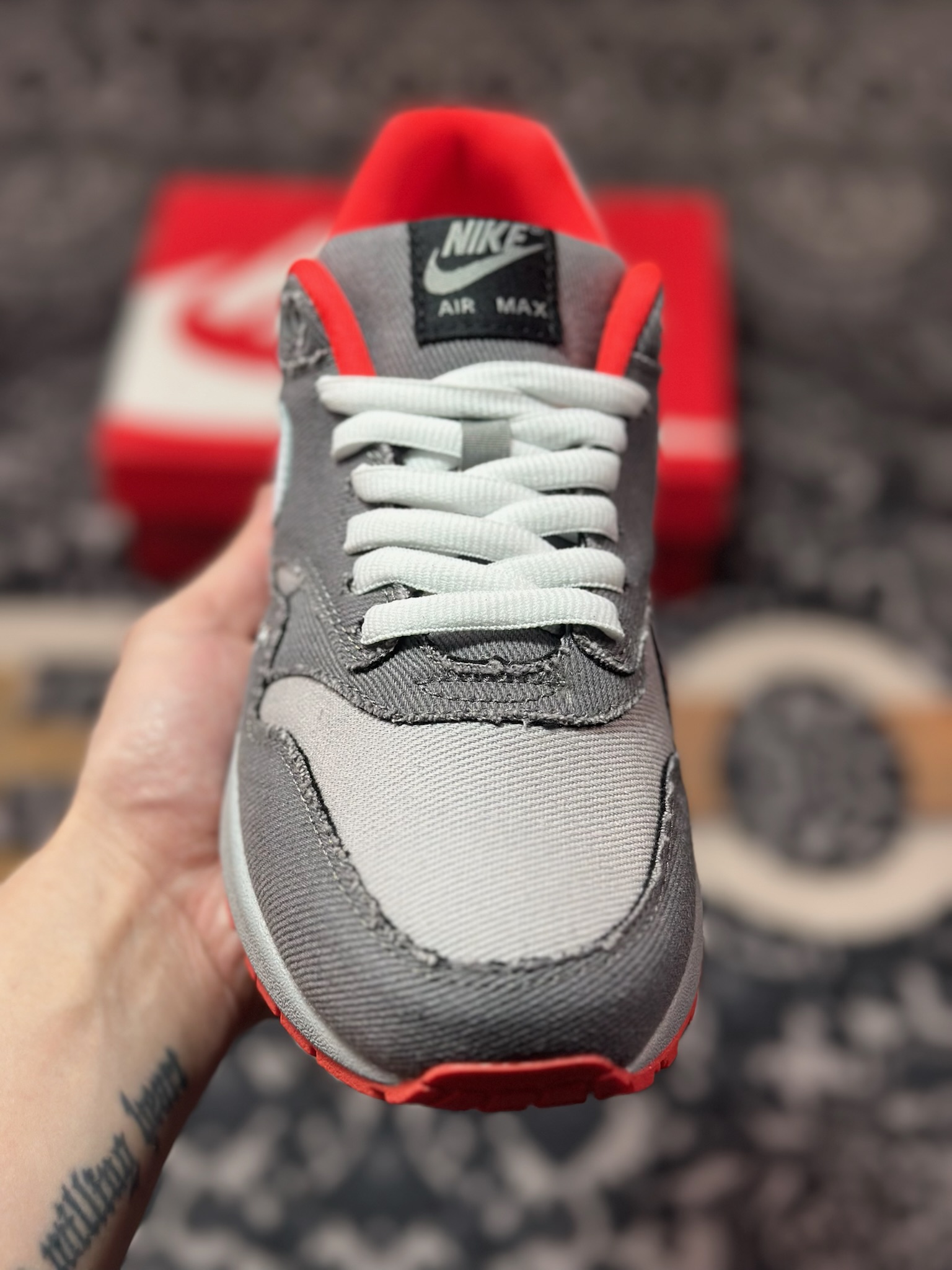Nike Air Max 1 耐克半掌气垫复古跑步鞋 BV1977-011