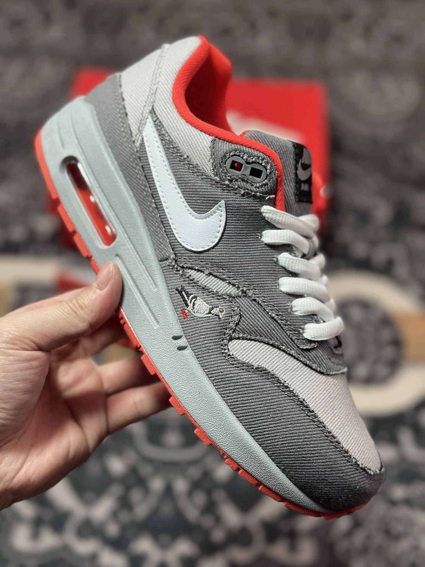 Nike Air Max 1 耐克半掌气垫复古跑步鞋 BV1977-011