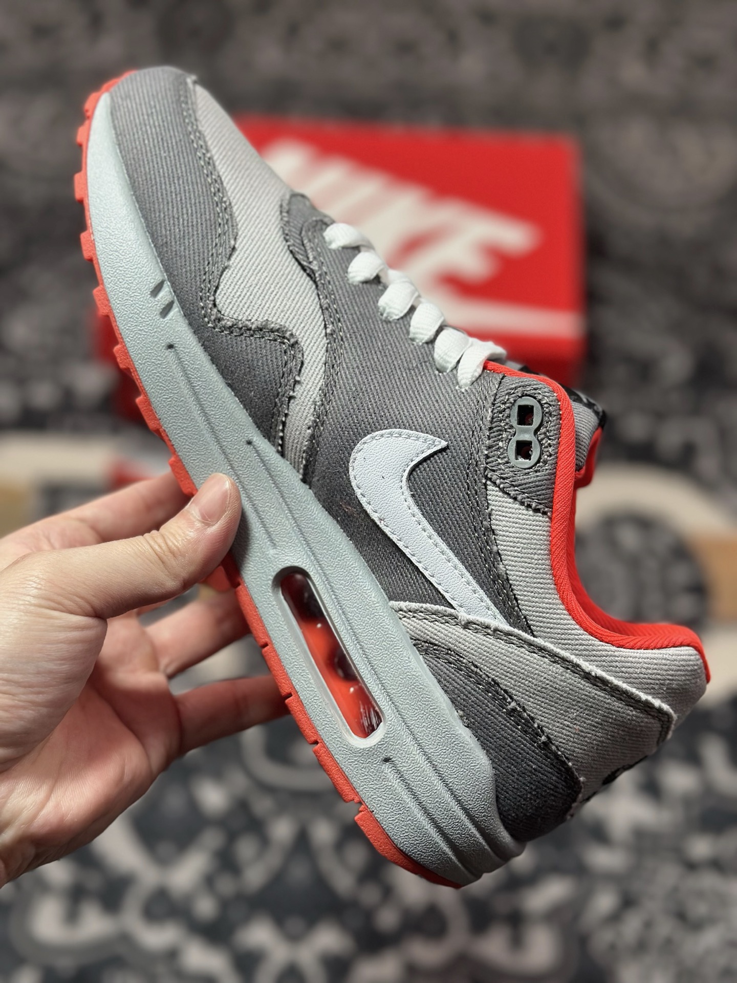 Nike Air Max 1 耐克半掌气垫复古跑步鞋 BV1977-011