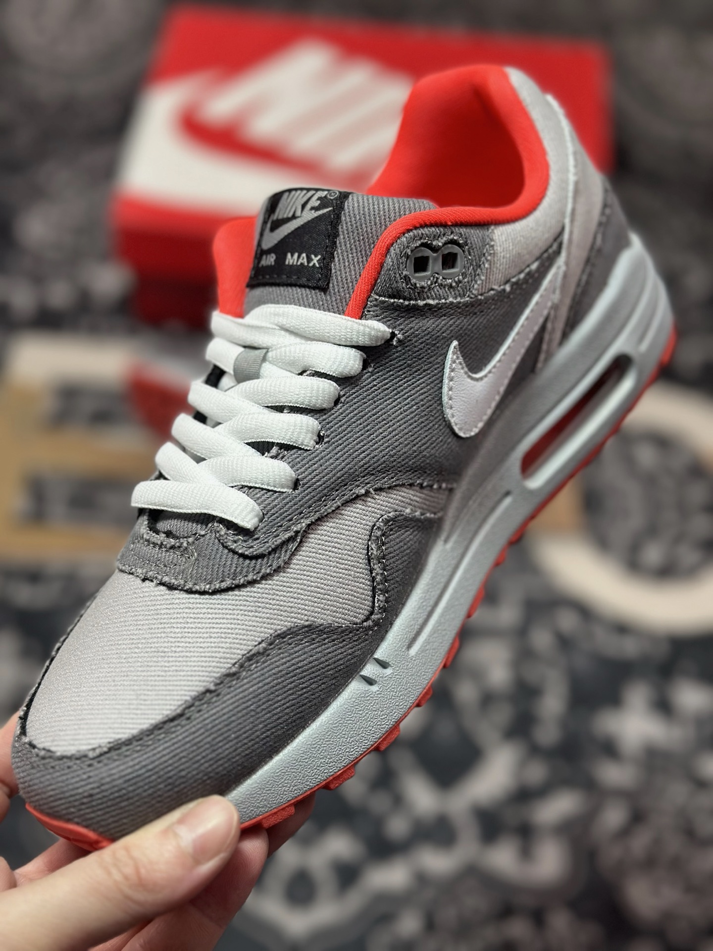 Nike Air Max 1 耐克半掌气垫复古跑步鞋 BV1977-011