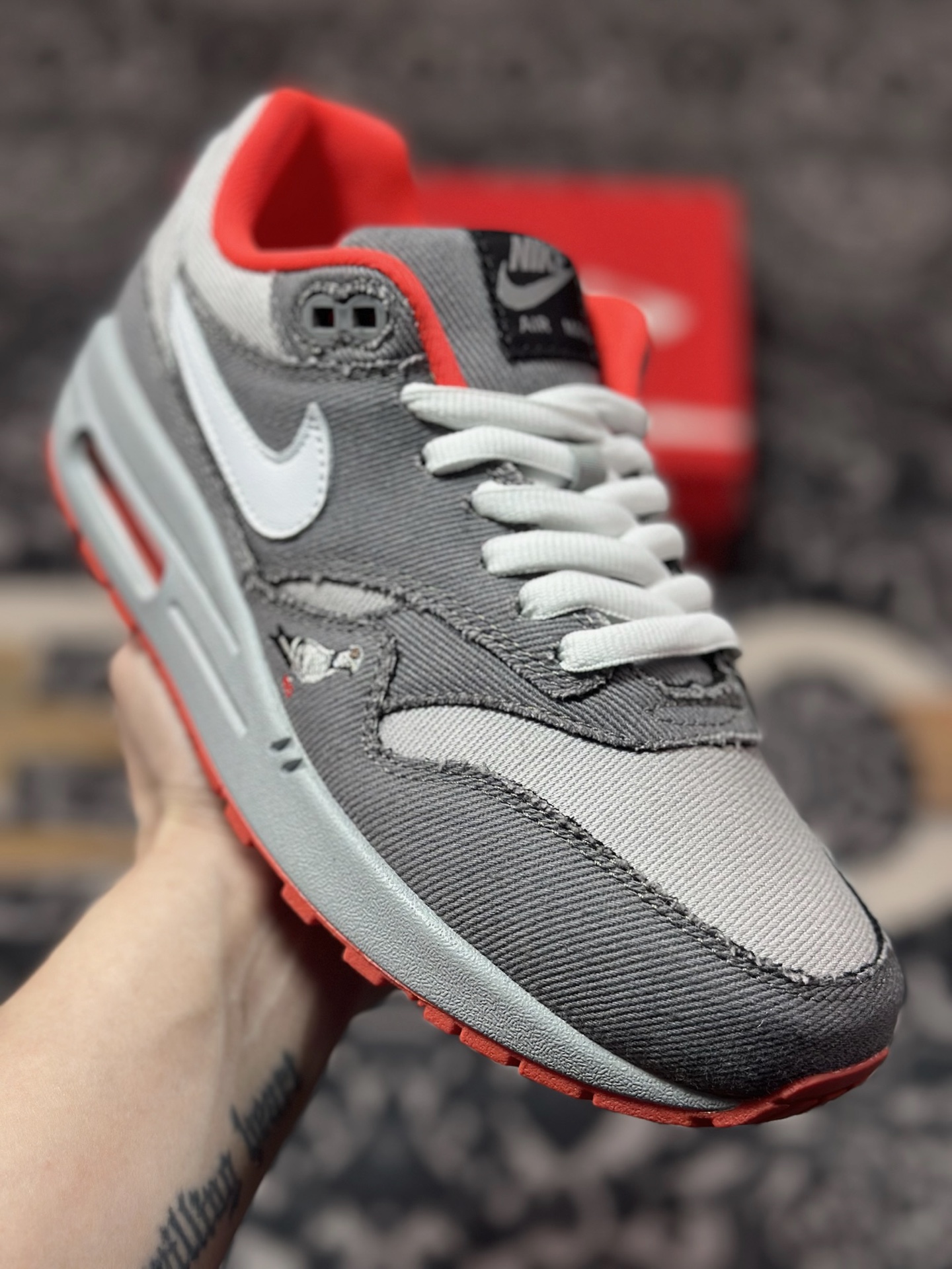 Nike Air Max 1 耐克半掌气垫复古跑步鞋 BV1977-011