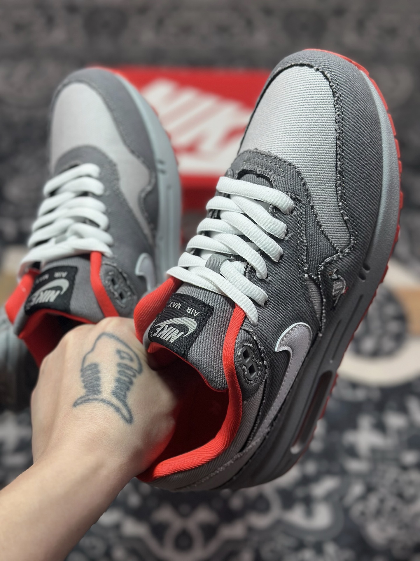 Nike Air Max 1 耐克半掌气垫复古跑步鞋 BV1977-011
