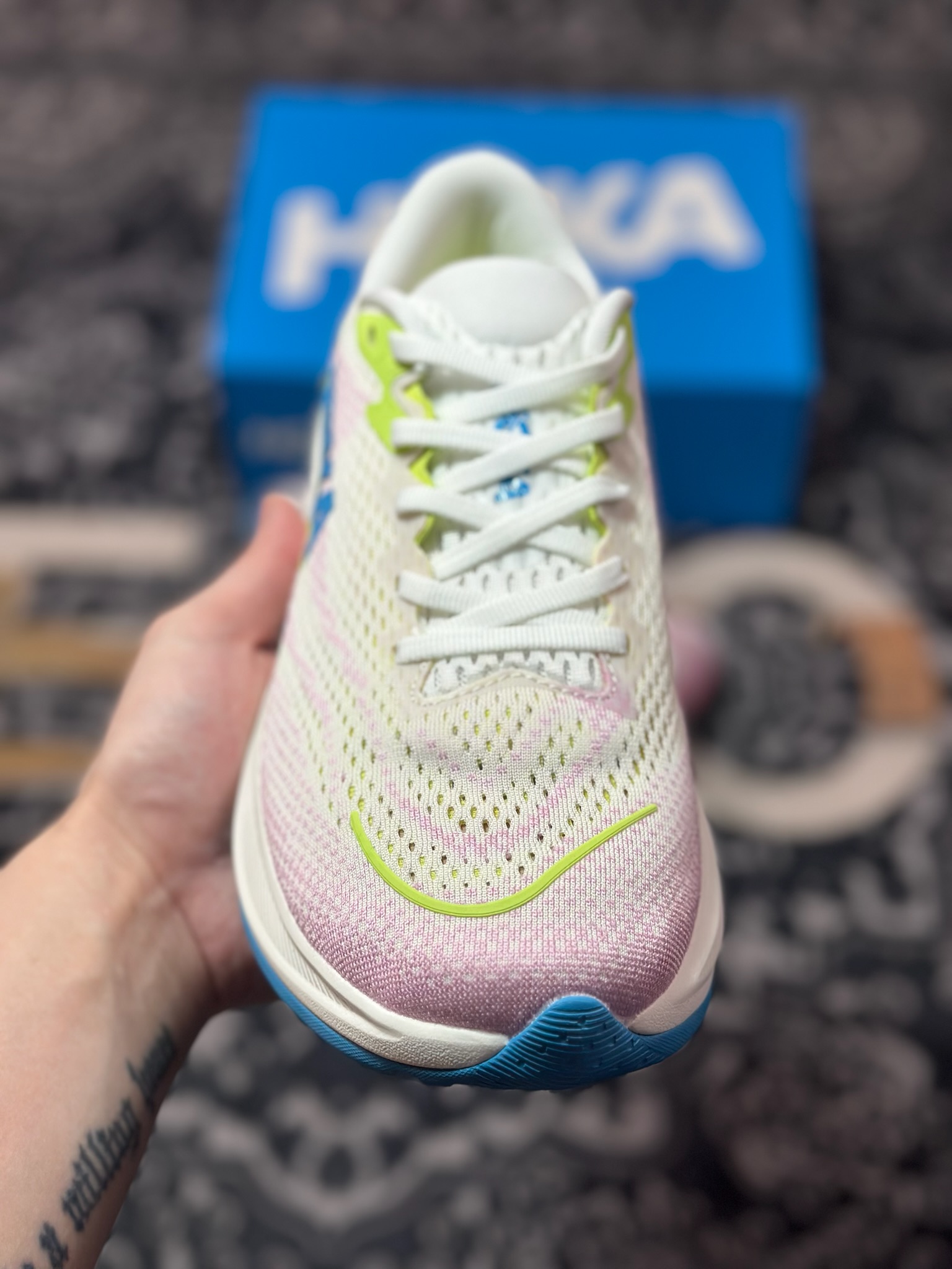 B020 Hoka One One Rincon 4 林康4代公路休闲跑步鞋 1155133-FNK
