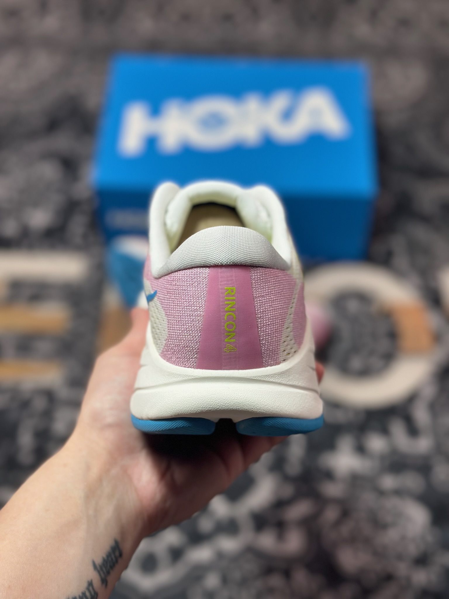 B020 Hoka One One Rincon 4 林康4代公路休闲跑步鞋 1155133-FNK