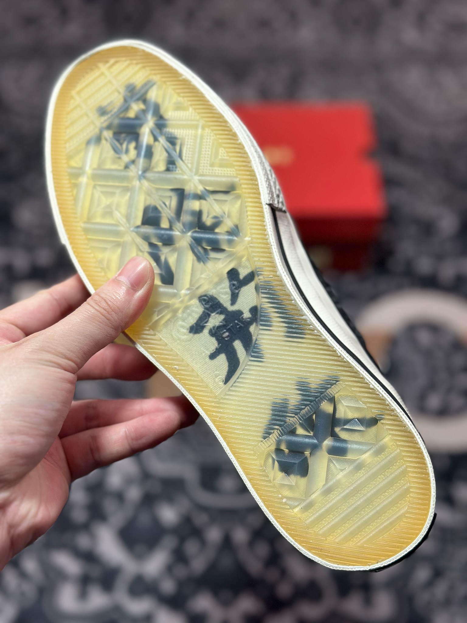 独家订单 客制联名 CLOT x Converse 撕撕乐 陈冠希 做旧荆棘黑丝绸