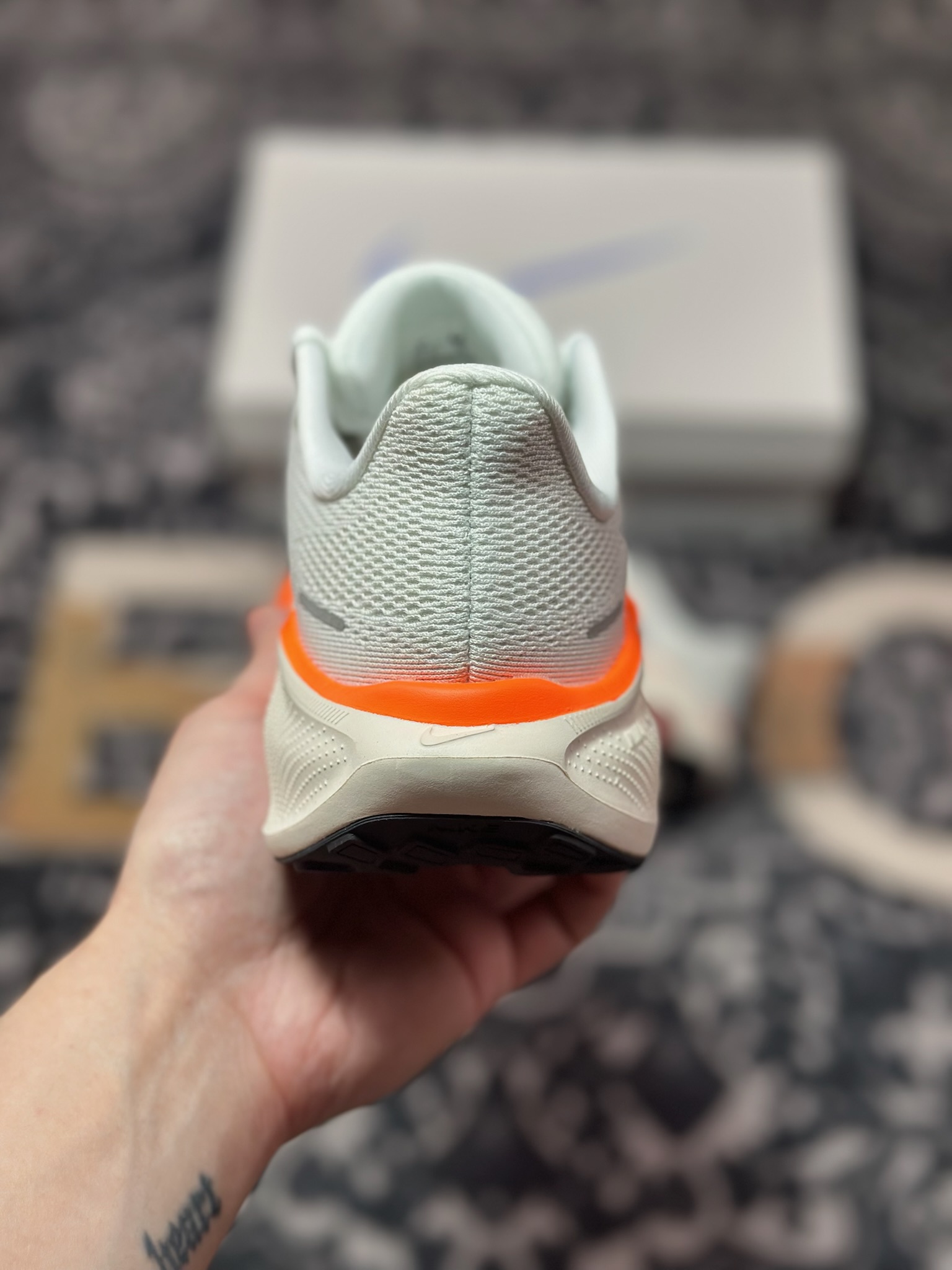 Nike Pegasus 41 Blueprint 低帮 休闲跑步鞋 男女款 白橙蓝 HF7362-900