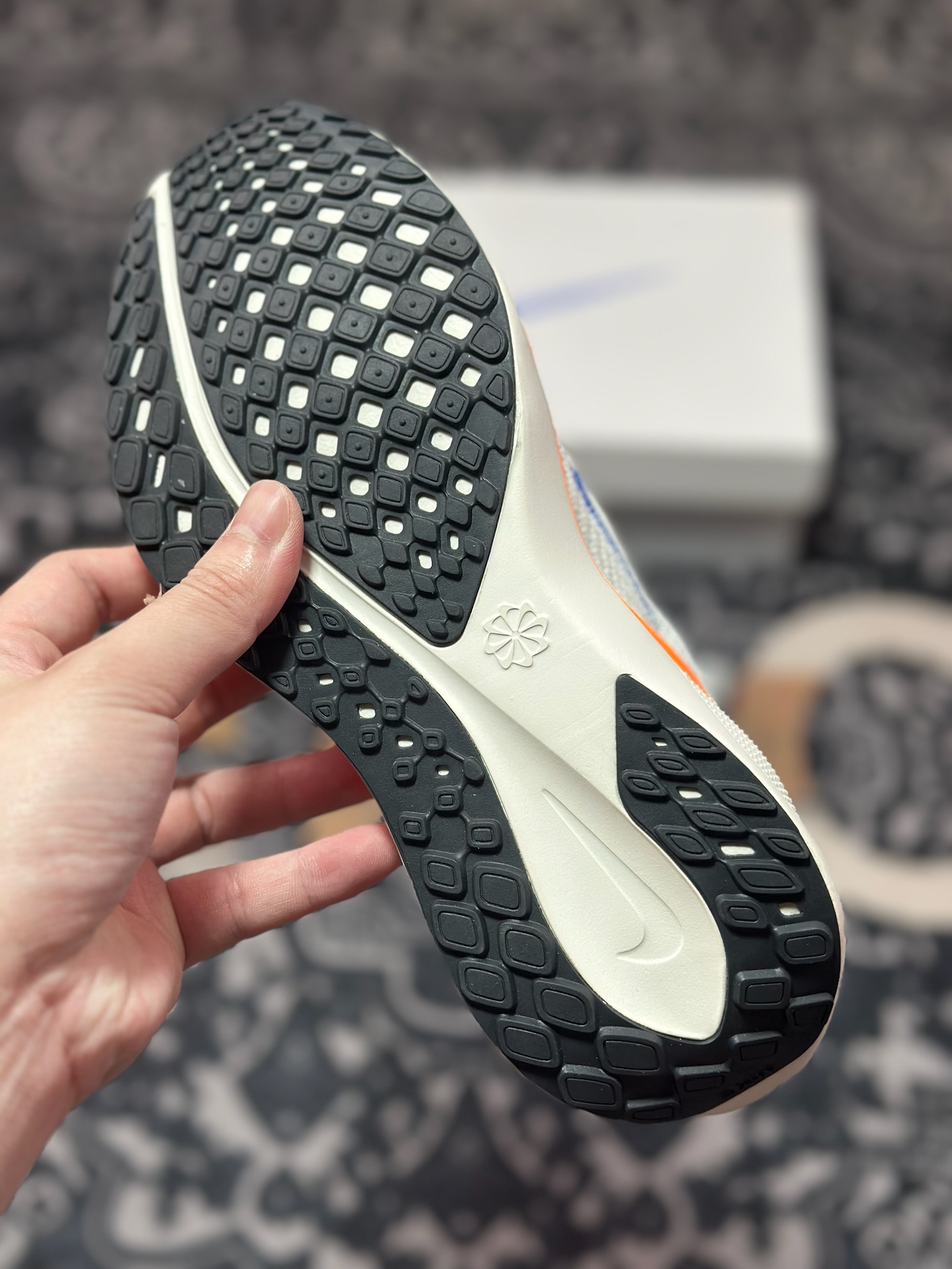 Nike Pegasus 41 Blueprint 低帮 休闲跑步鞋 男女款 白橙蓝 HF7362-900