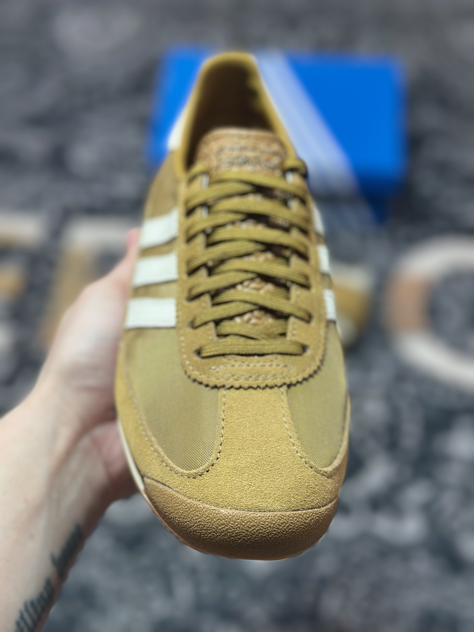 A620 AD Originals SL 72 古铜色 经典复古轻便休闲运动慢跑鞋 JH8656
