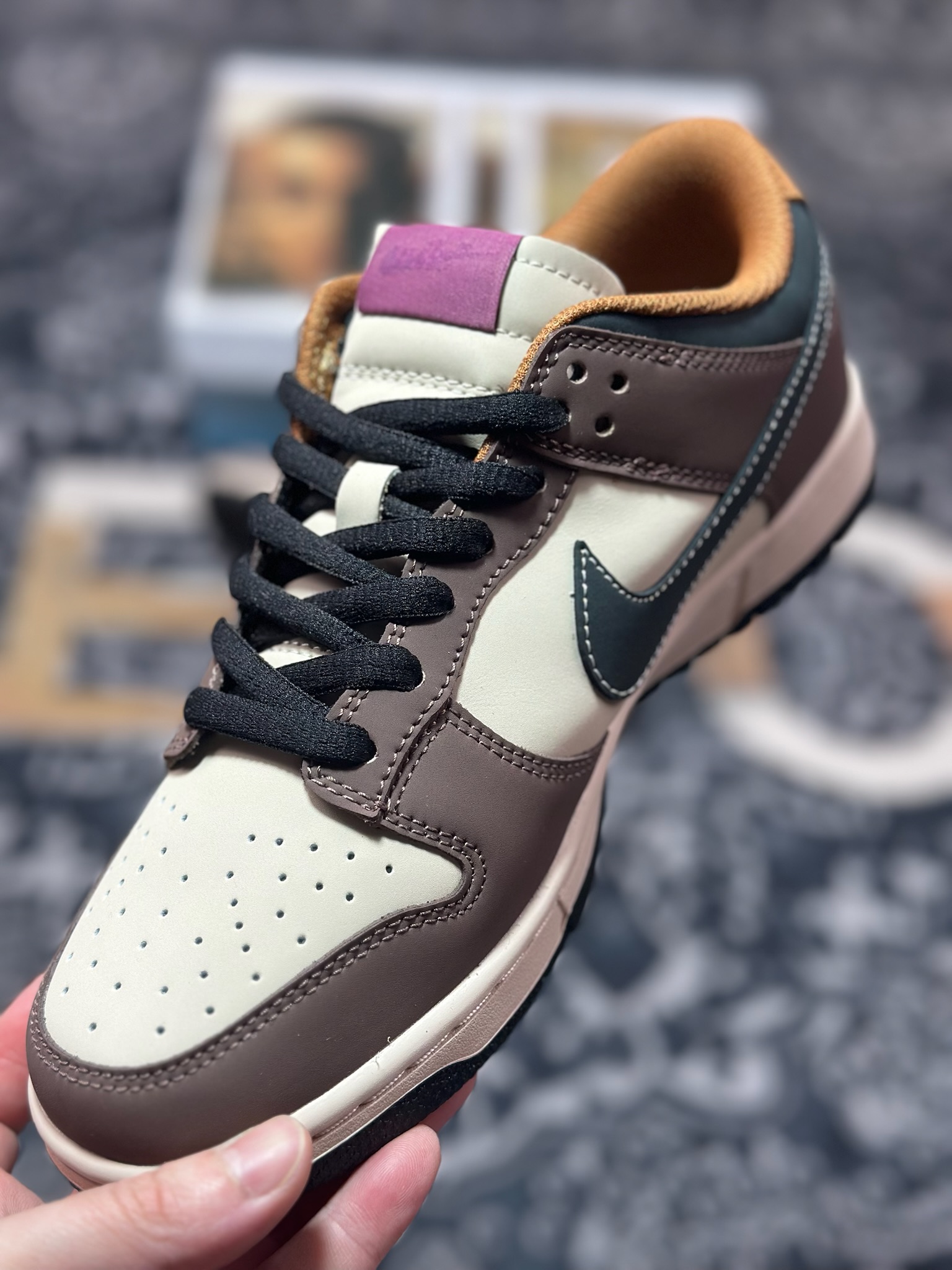 Nike SB Dunk Low 黑棕 配色 低帮休闲运动滑板板鞋 MU0232-370