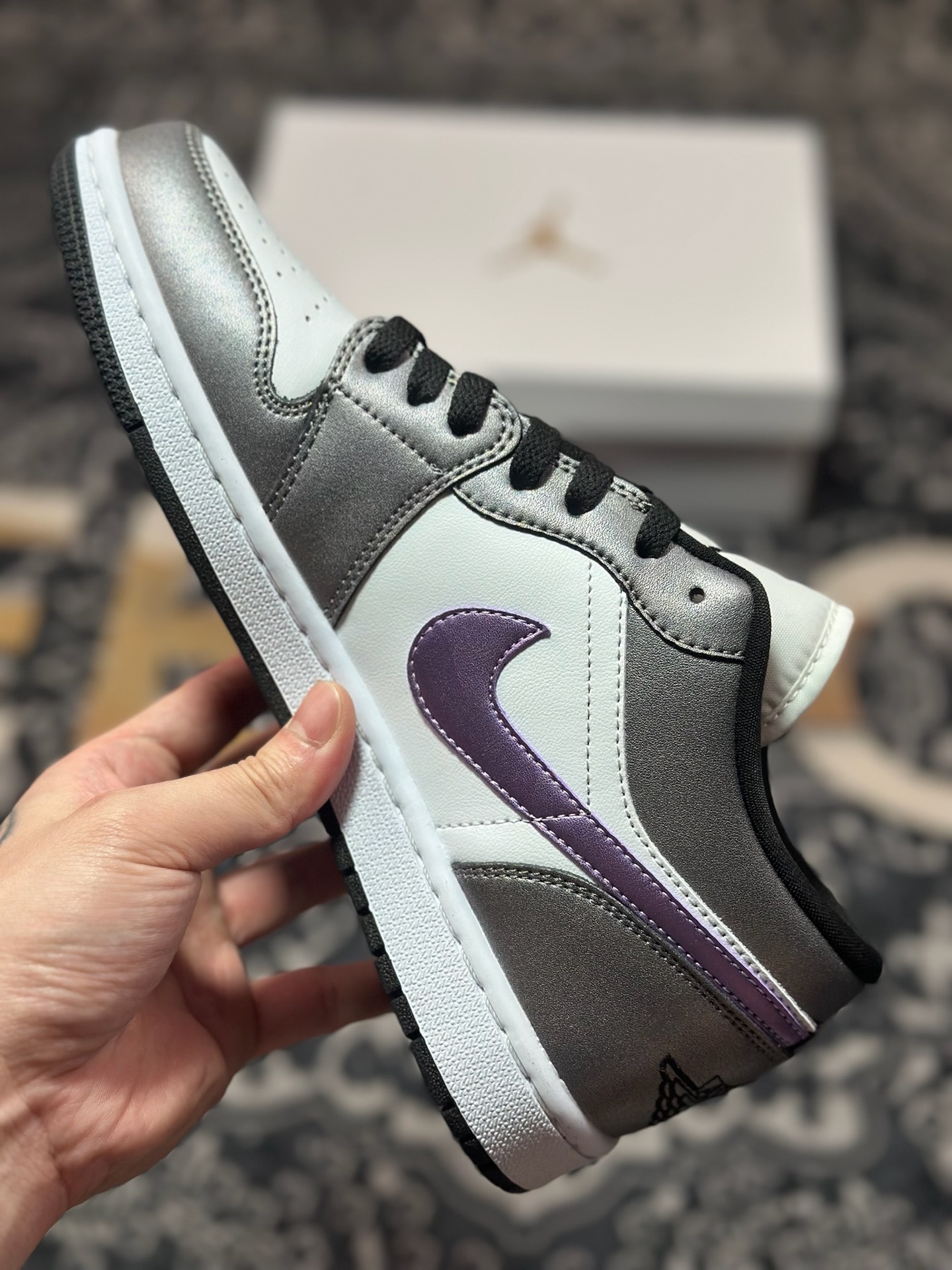Air Jordan 1 Low 白银紫 HJ5910-105