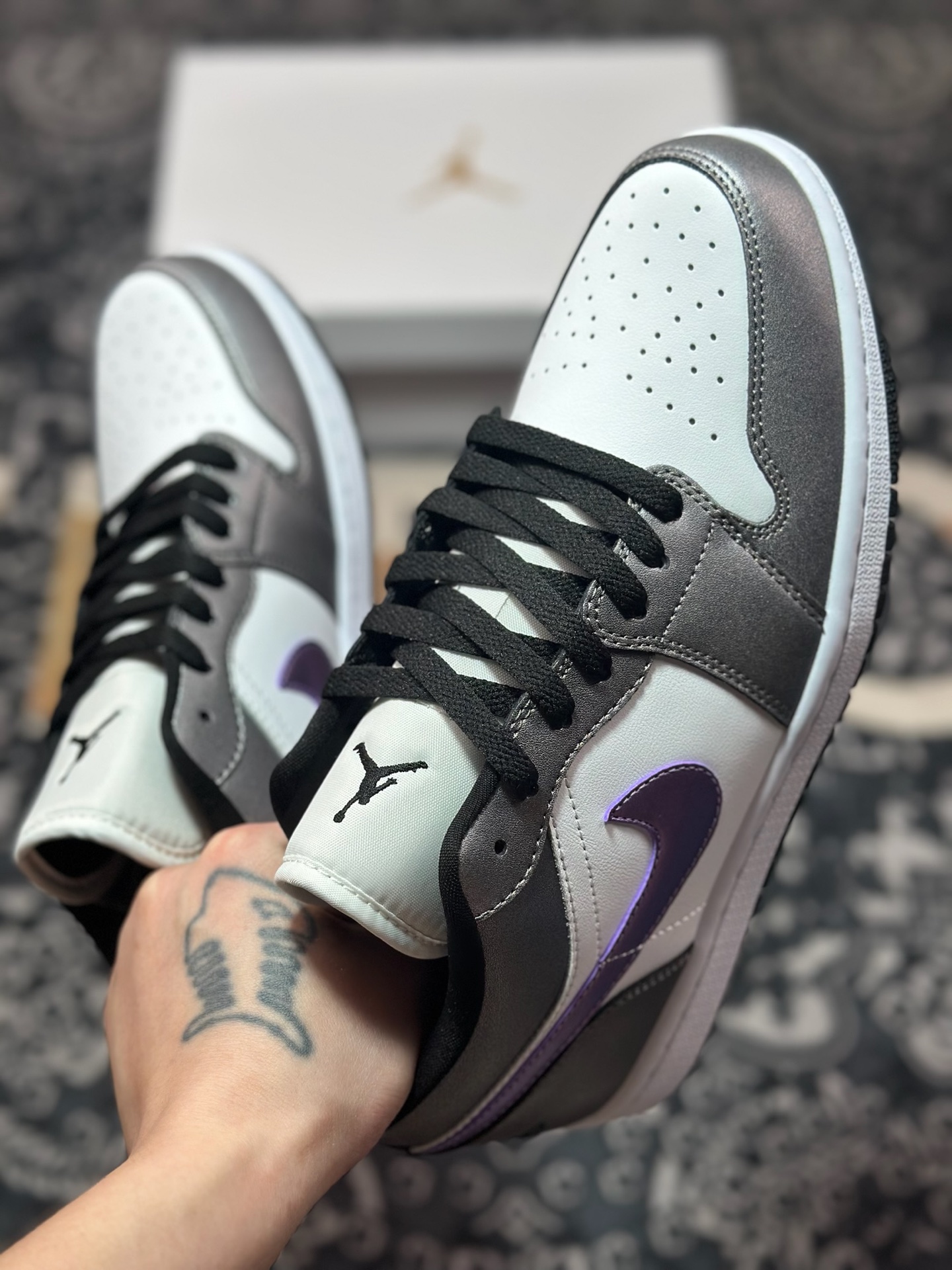 Air Jordan 1 Low 白银紫 HJ5910-105