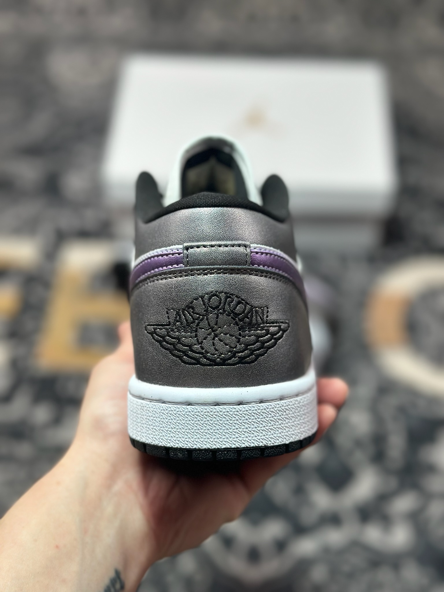 Air Jordan 1 Low 白银紫 HJ5910-105