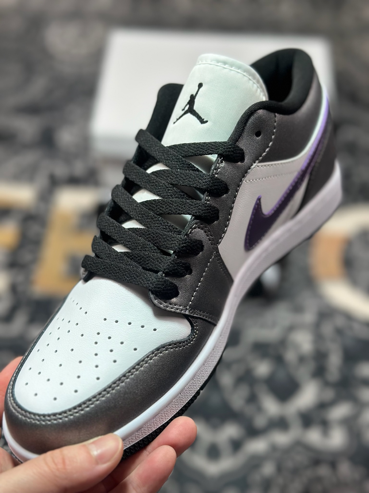 Air Jordan 1 Low 白银紫 HJ5910-105