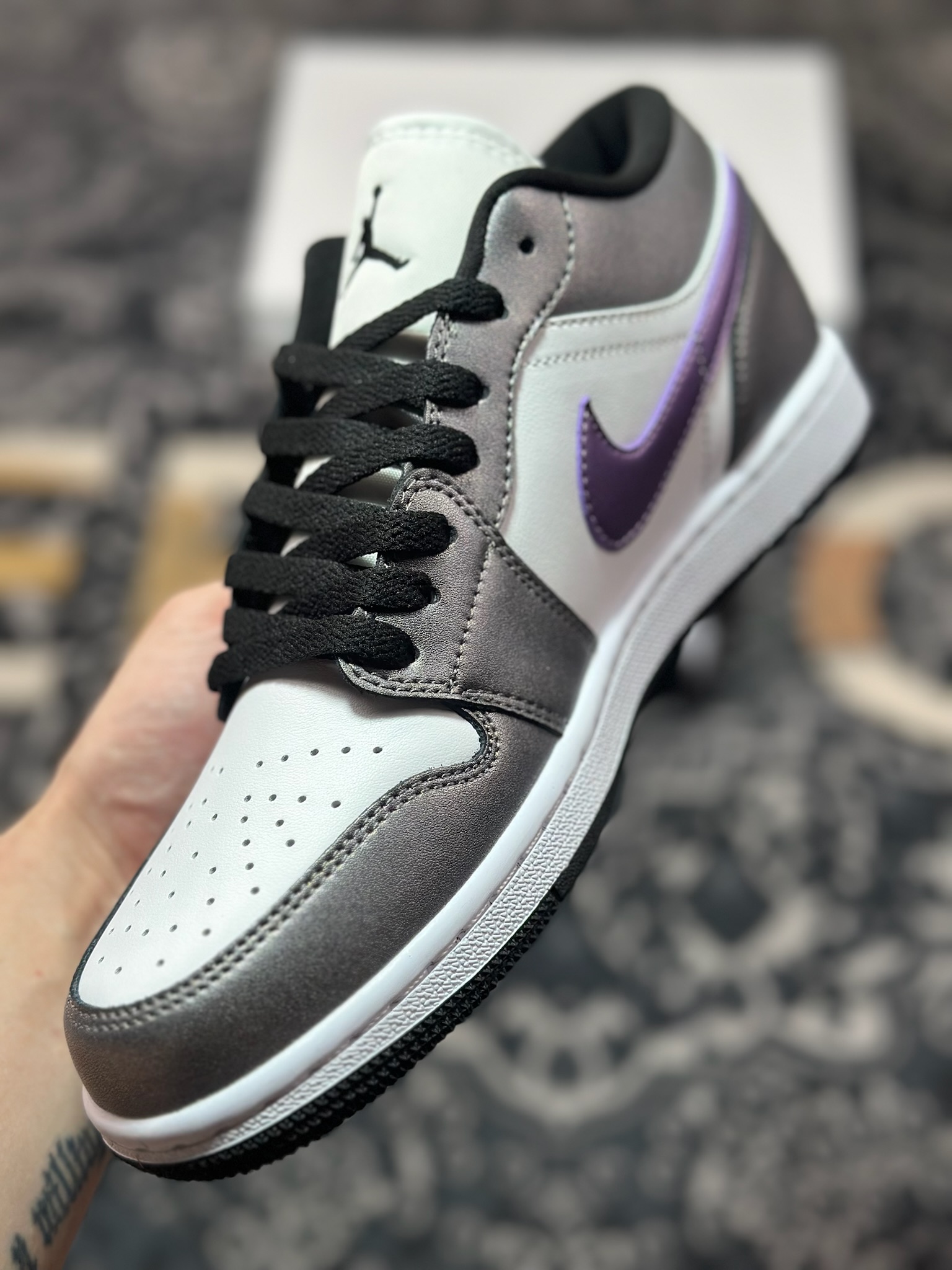 Air Jordan 1 Low 白银紫 HJ5910-105