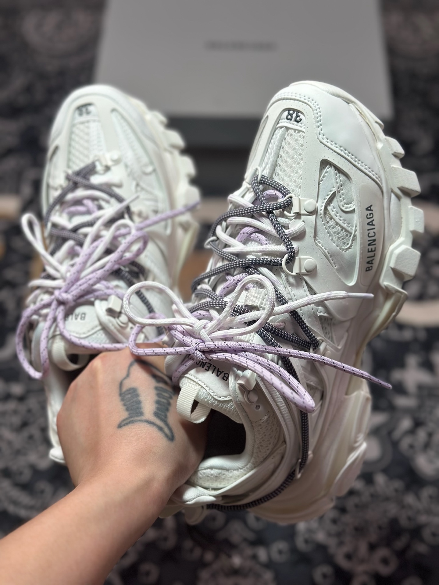 优选 # Balenciaga 巴黎世家 Track Sneaker 巴黎世家三代 户外概念复古老爹鞋