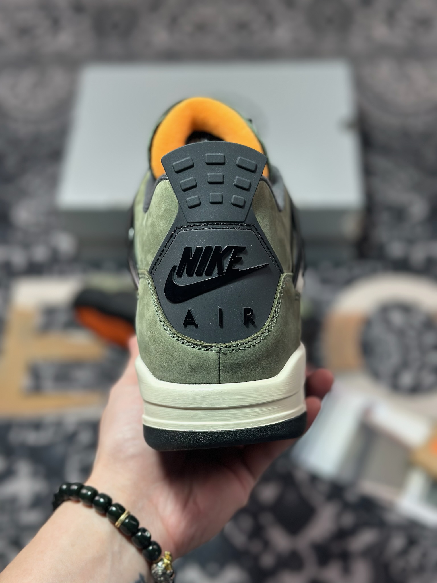 Undefeated x Air Jordan 4 AJ4乔4 五道杠联名款男子文化篮球鞋 IB1519-200