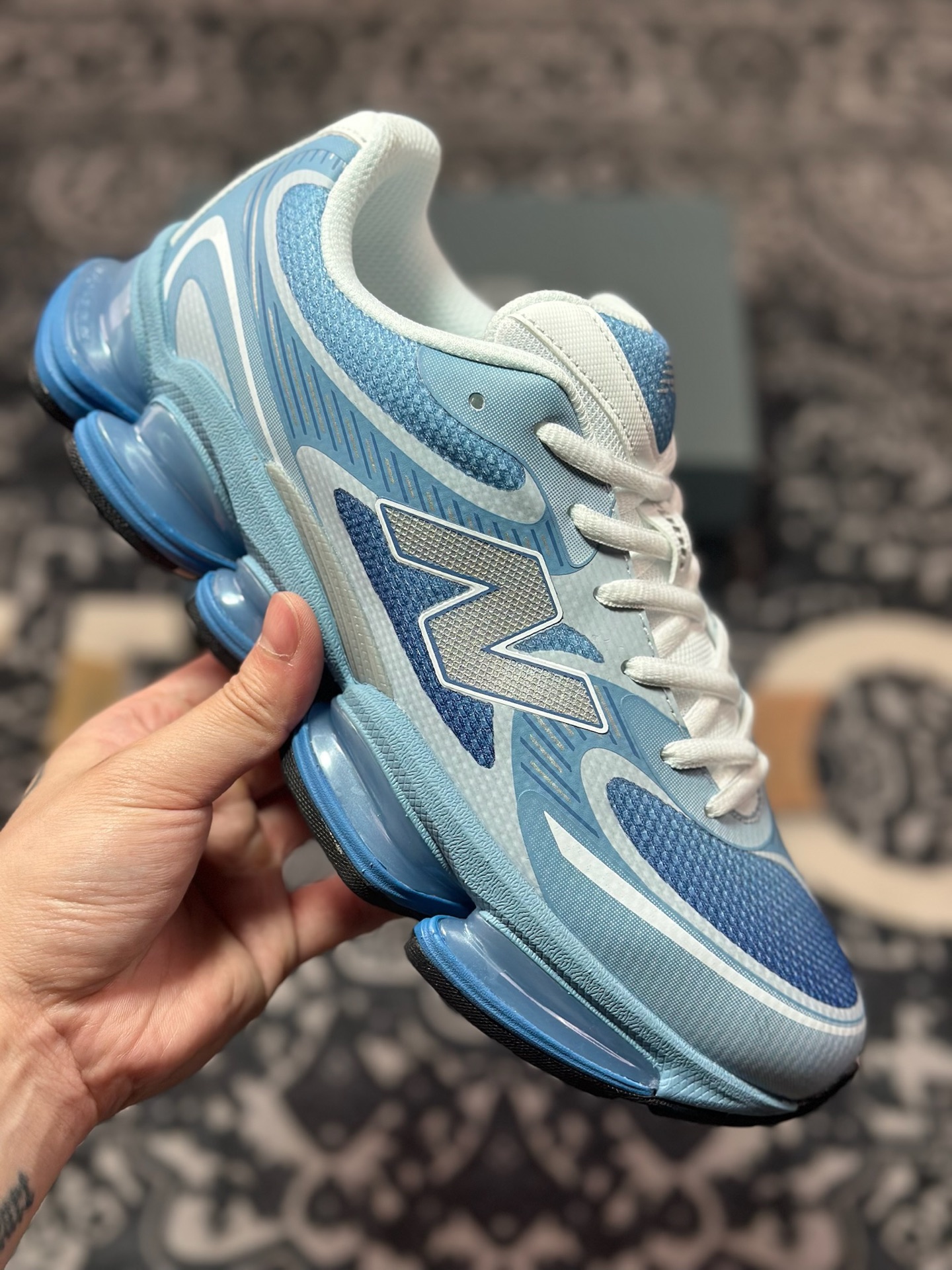 New Balance NB 2000 低帮 休闲 跑步鞋 蓝色 U2000PBB