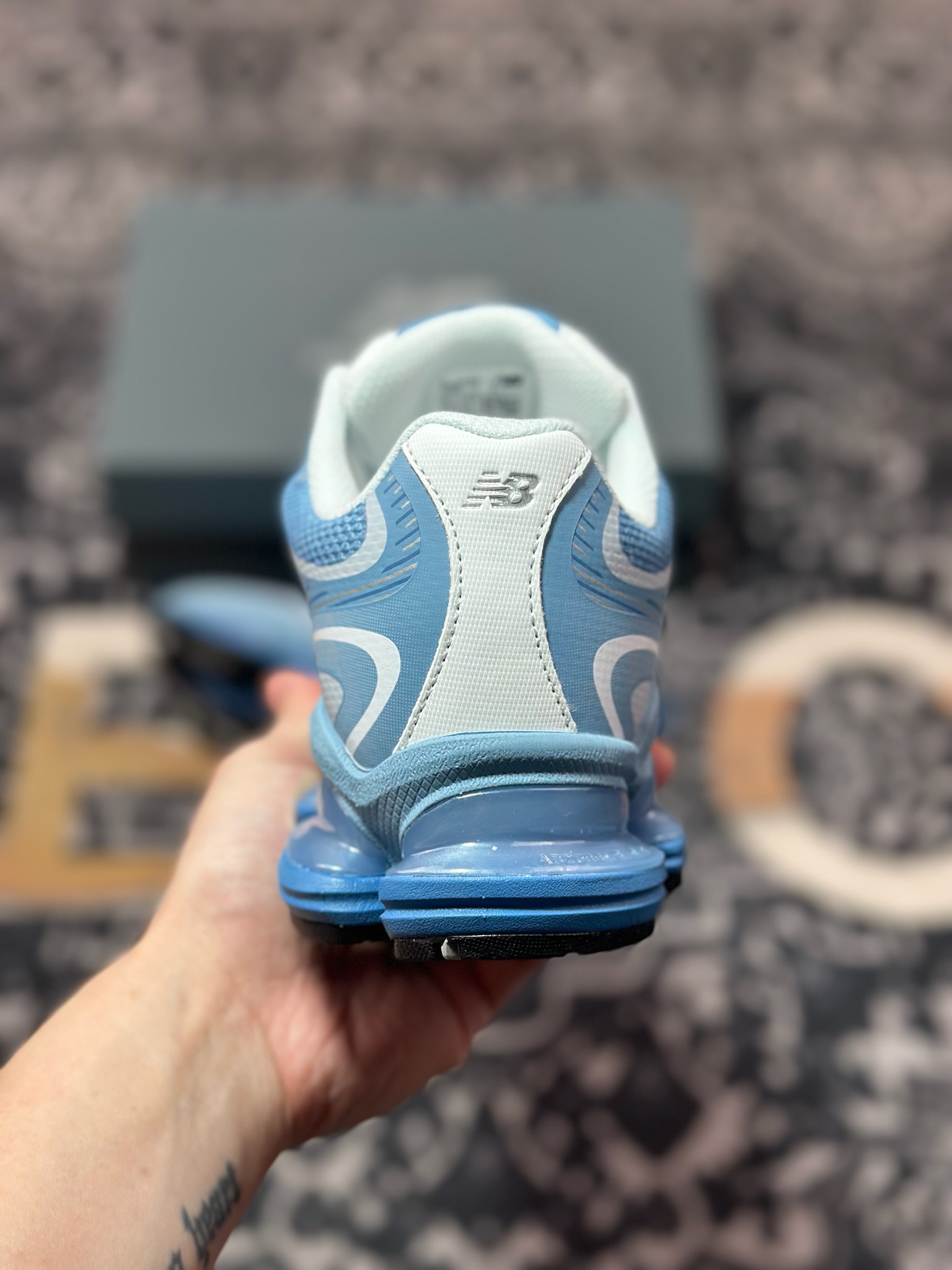 New Balance NB 2000 低帮 休闲 跑步鞋 蓝色 U2000PBB