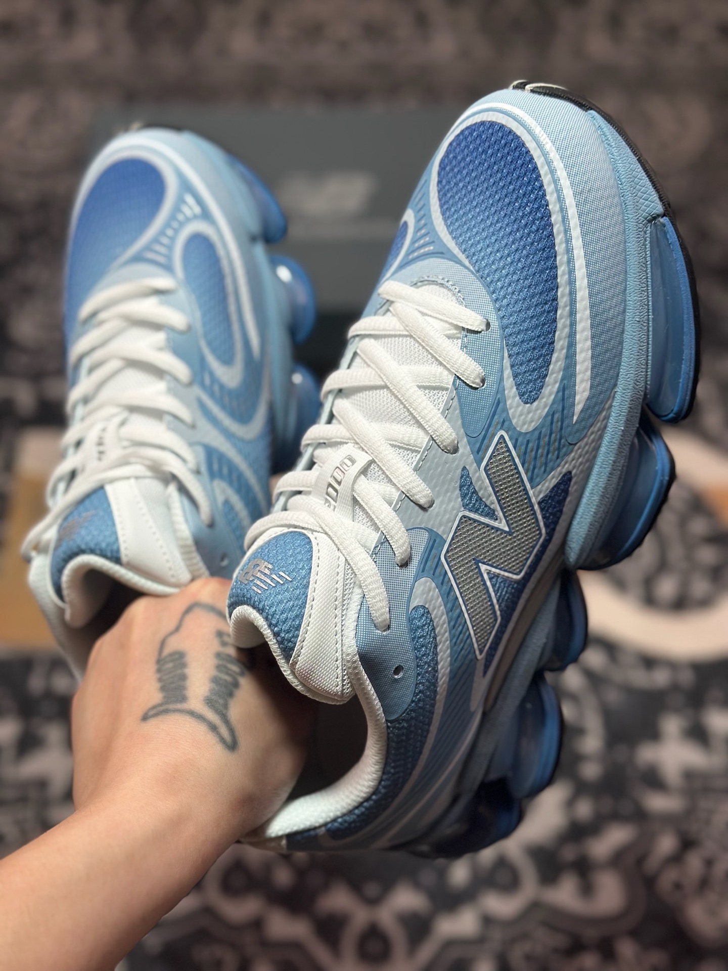New Balance NB 2000 低帮 休闲 跑步鞋 蓝色 U2000PBB