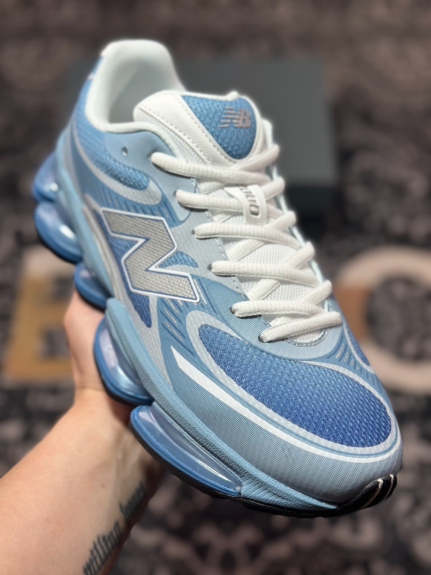 New Balance NB 2000 低帮 休闲 跑步鞋 蓝色 U2000PBB