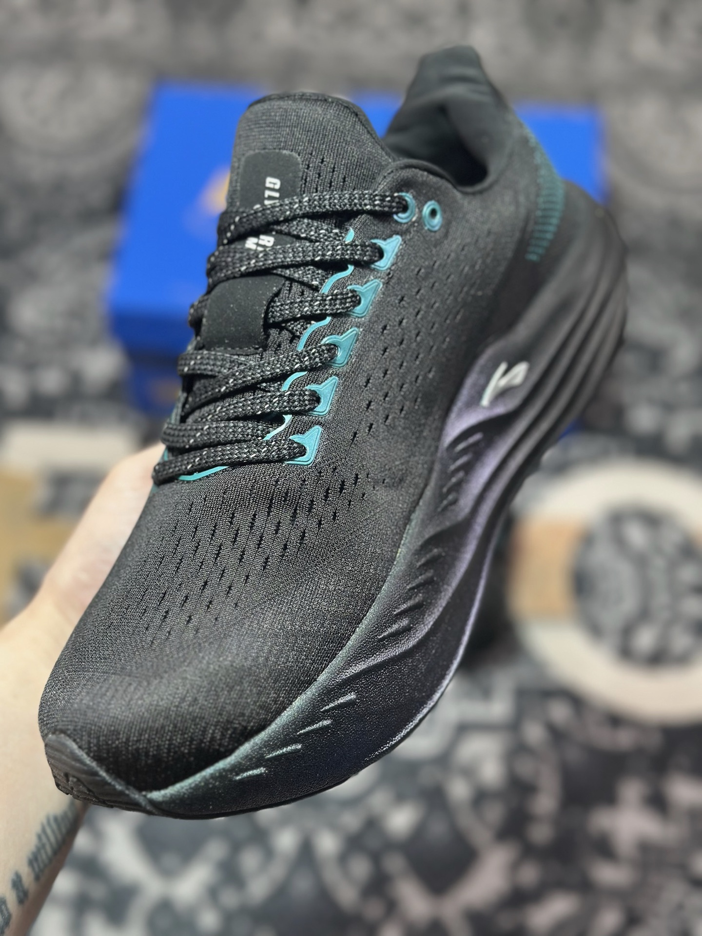 B220 Brooks 布鲁克斯 Glycerin Max 超弹轻盈跑步鞋 低帮透气缓震支撑休闲运动慢跑鞋