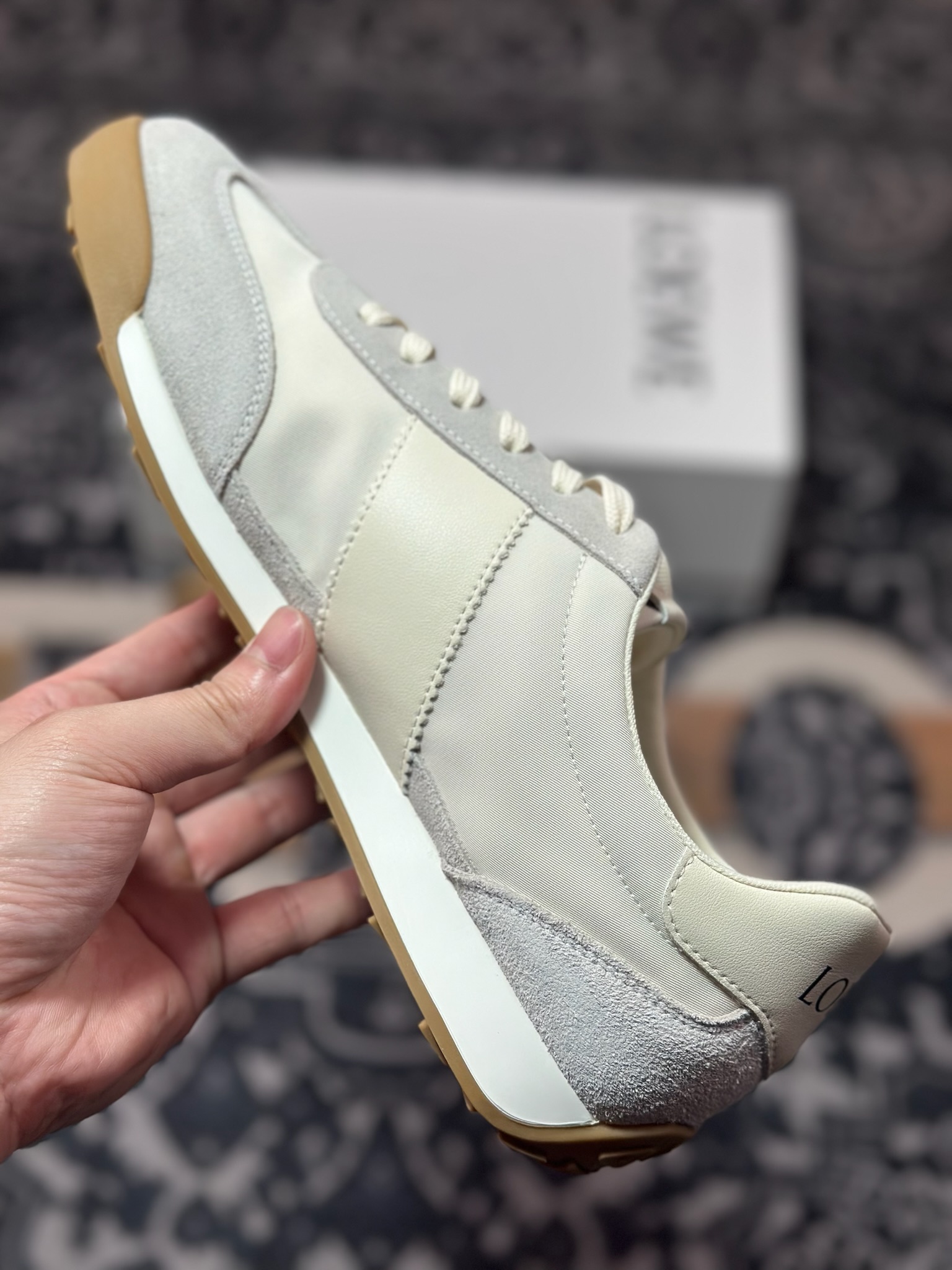 新货#罗意威/Loewe Ballet Runner 25ss春季新款爆款小白鞋