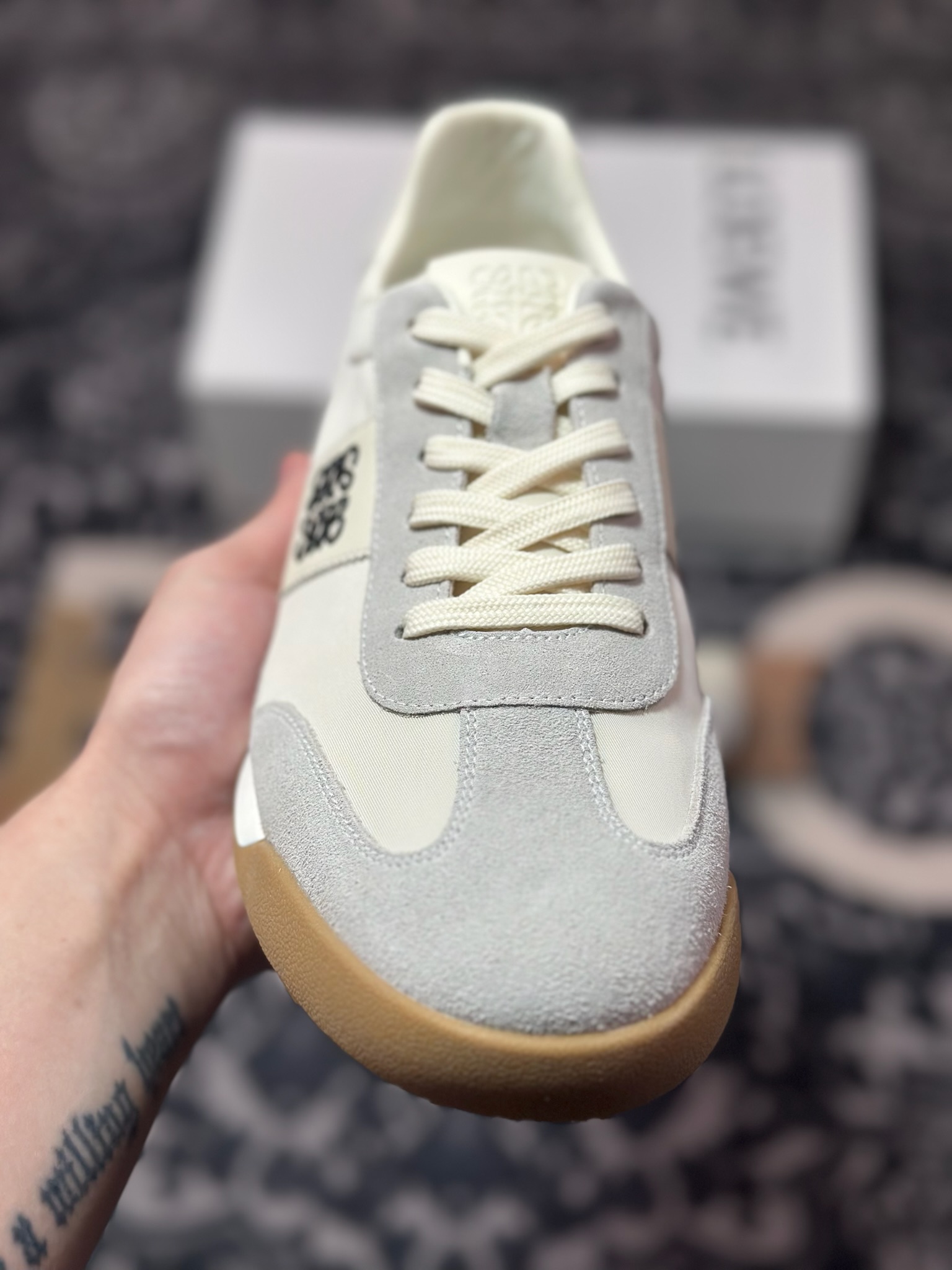 新货#罗意威/Loewe Ballet Runner 25ss春季新款爆款小白鞋