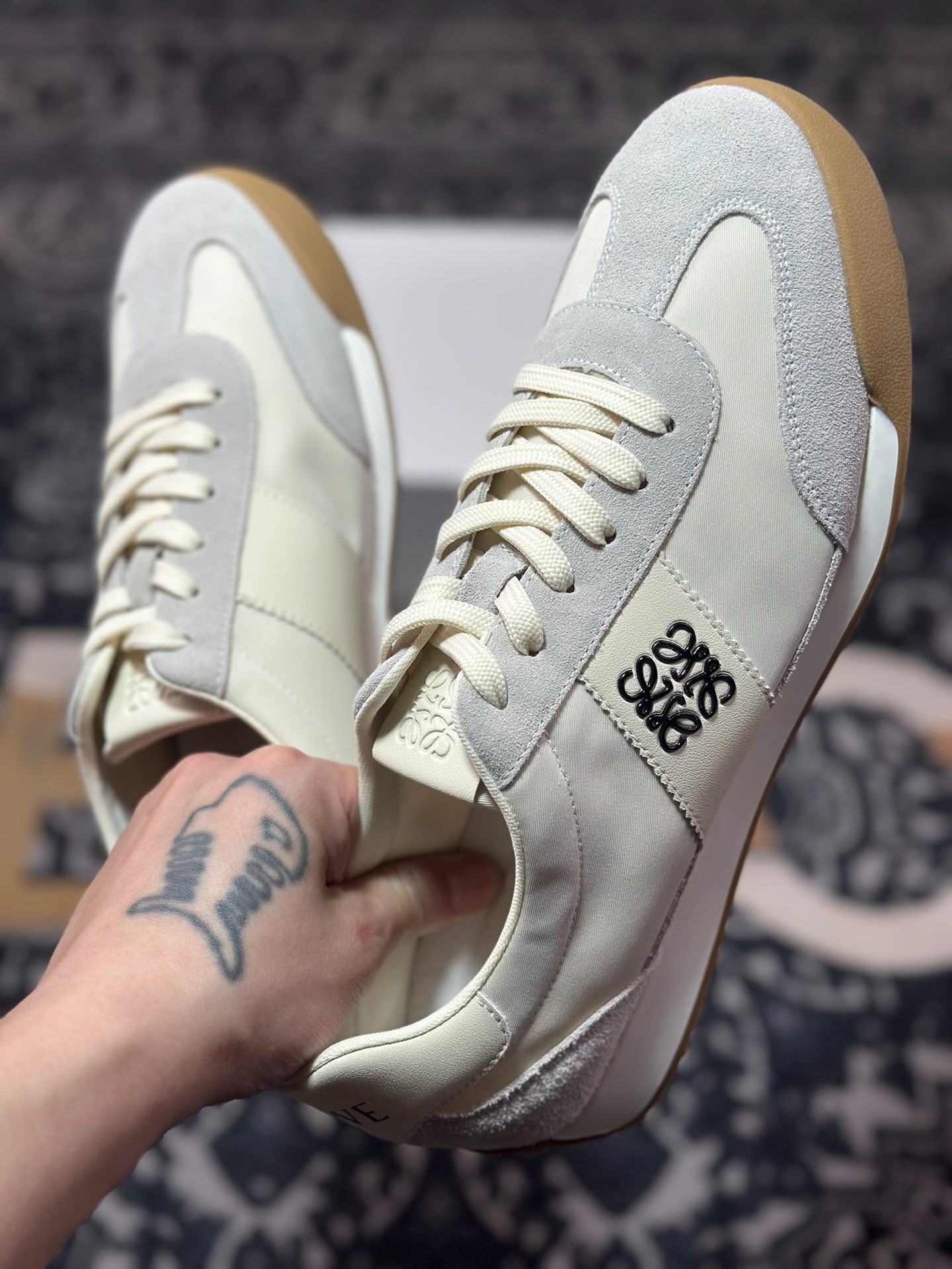 新货#罗意威/Loewe Ballet Runner 25ss春季新款爆款小白鞋