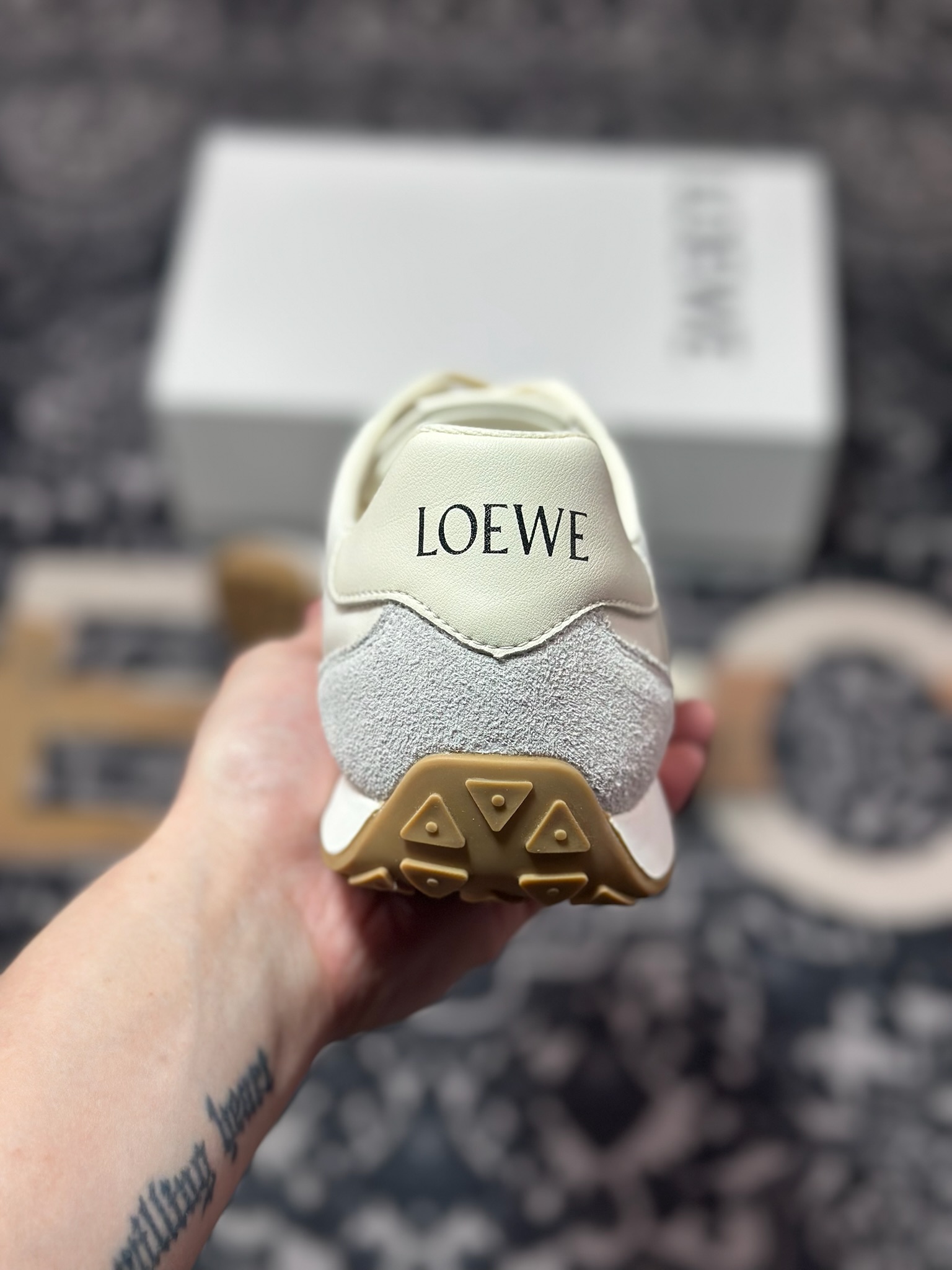 新货#罗意威/Loewe Ballet Runner 25ss春季新款爆款小白鞋