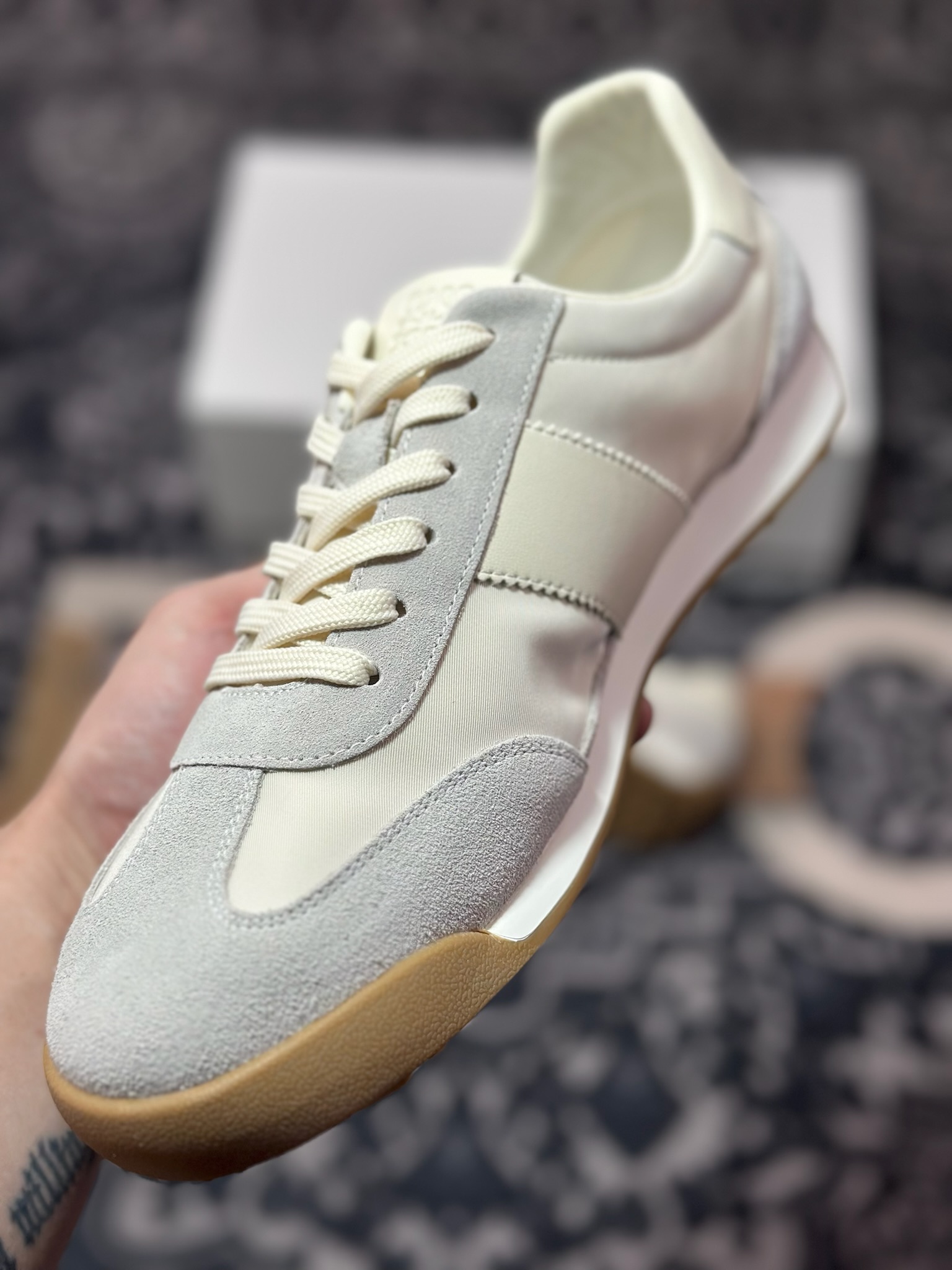 新货#罗意威/Loewe Ballet Runner 25ss春季新款爆款小白鞋