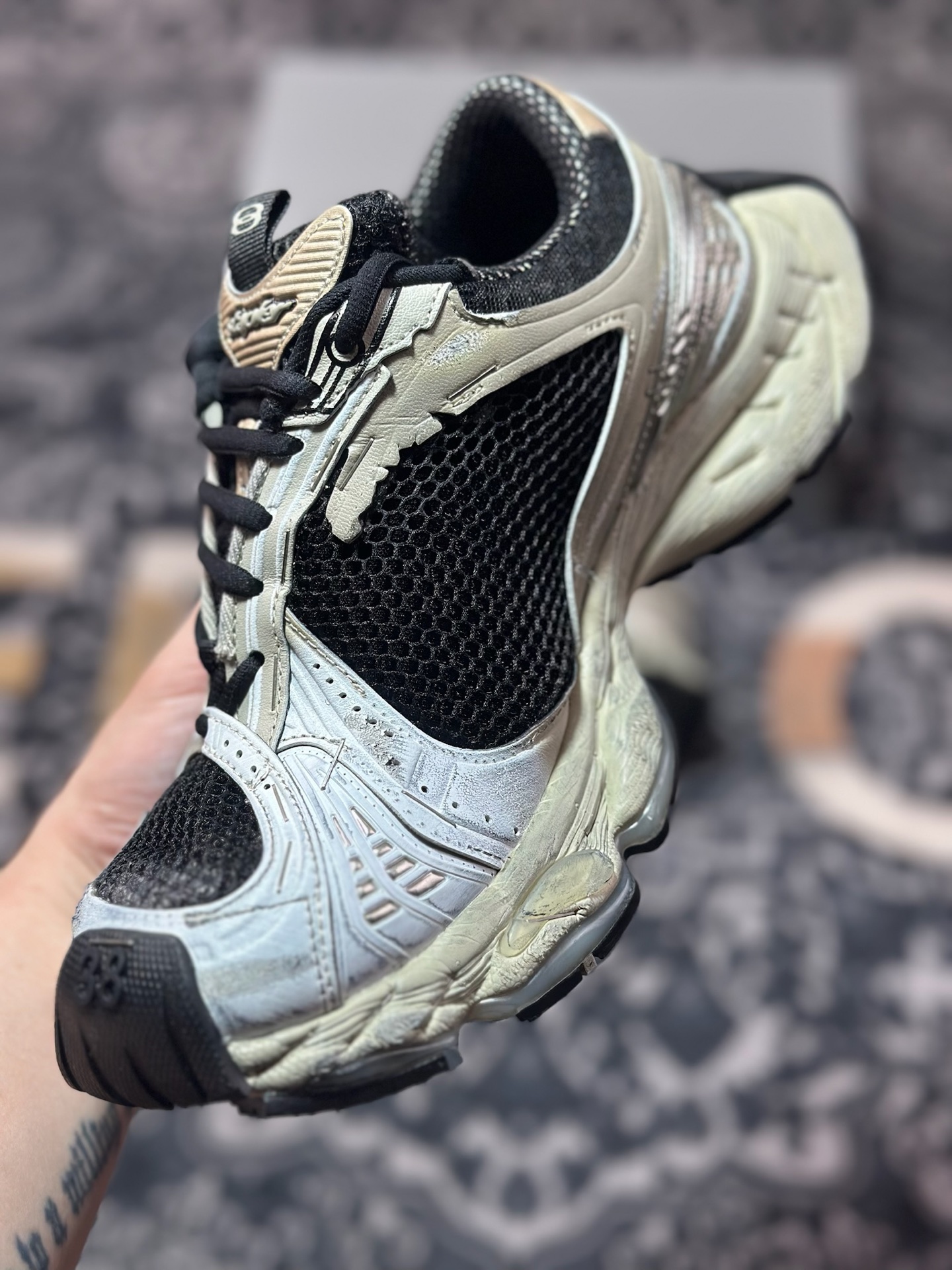 优选 Balenciaga 巴黎世家 Stapler 新款做旧复古老爹鞋