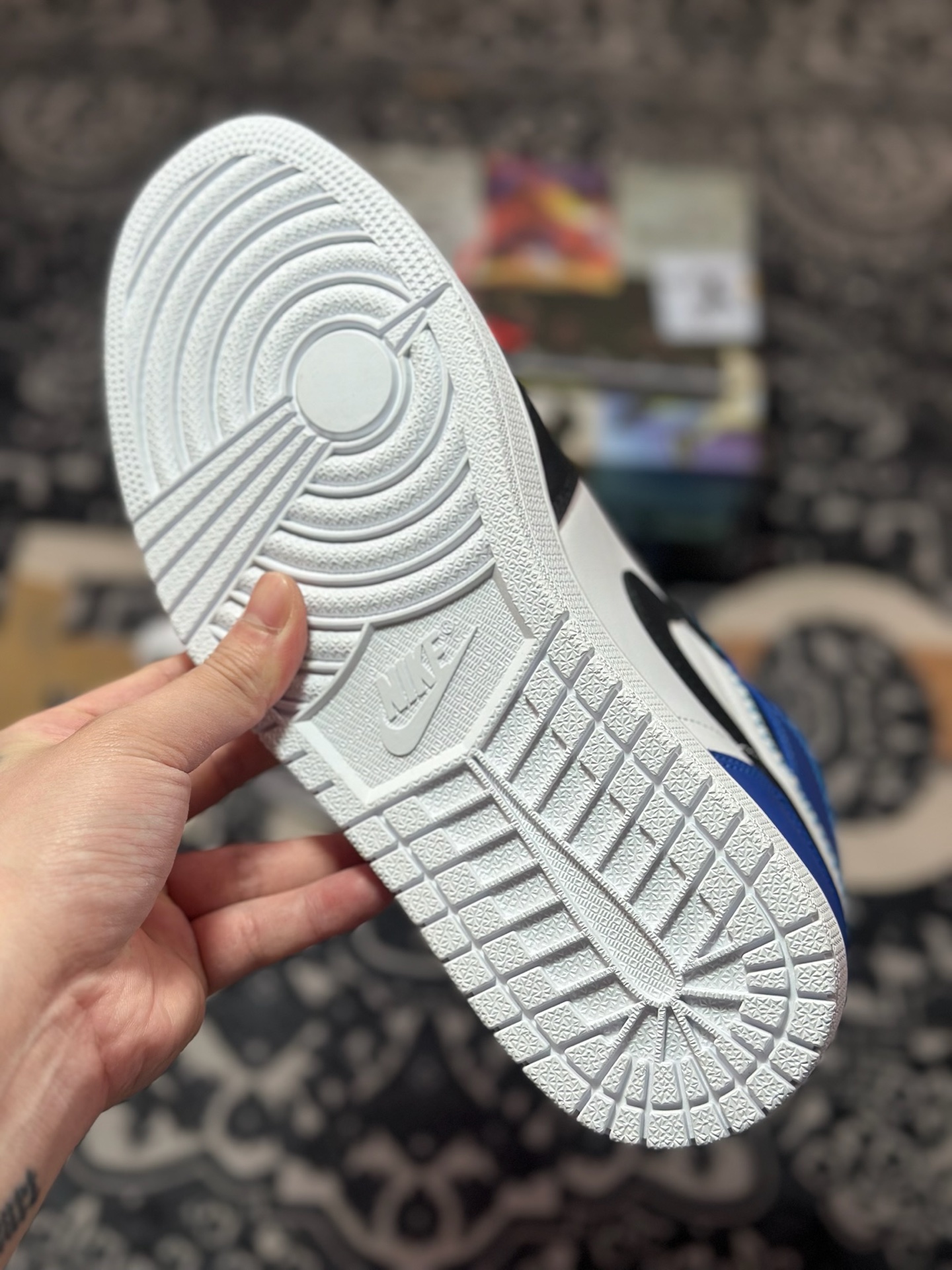 Jordan Air Jordan 1 High OG”UNC Reimagined” 黑白蓝 DZ5485-041