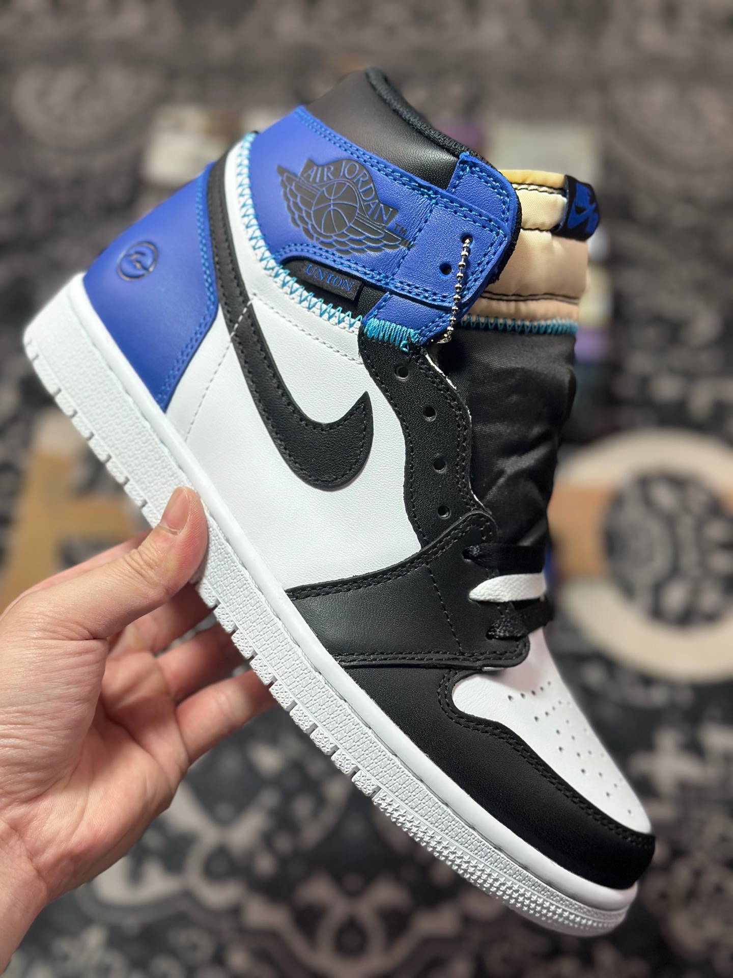 Jordan Air Jordan 1 High OG”UNC Reimagined” 黑白蓝 DZ5485-041