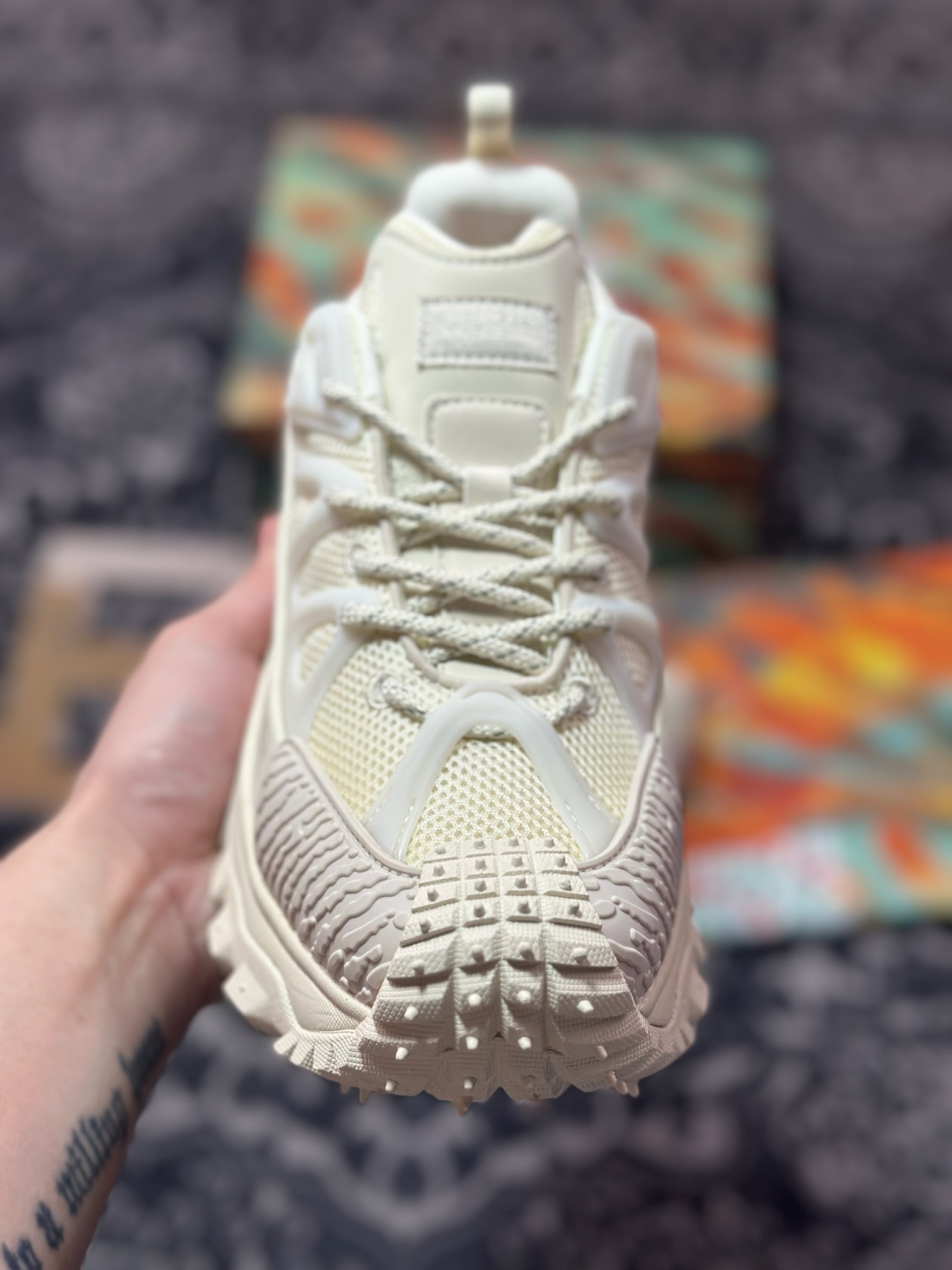 优选 Moncler 盟可睐/蒙口 Trailgrip GTX 抗撕裂材质山地户外鞋