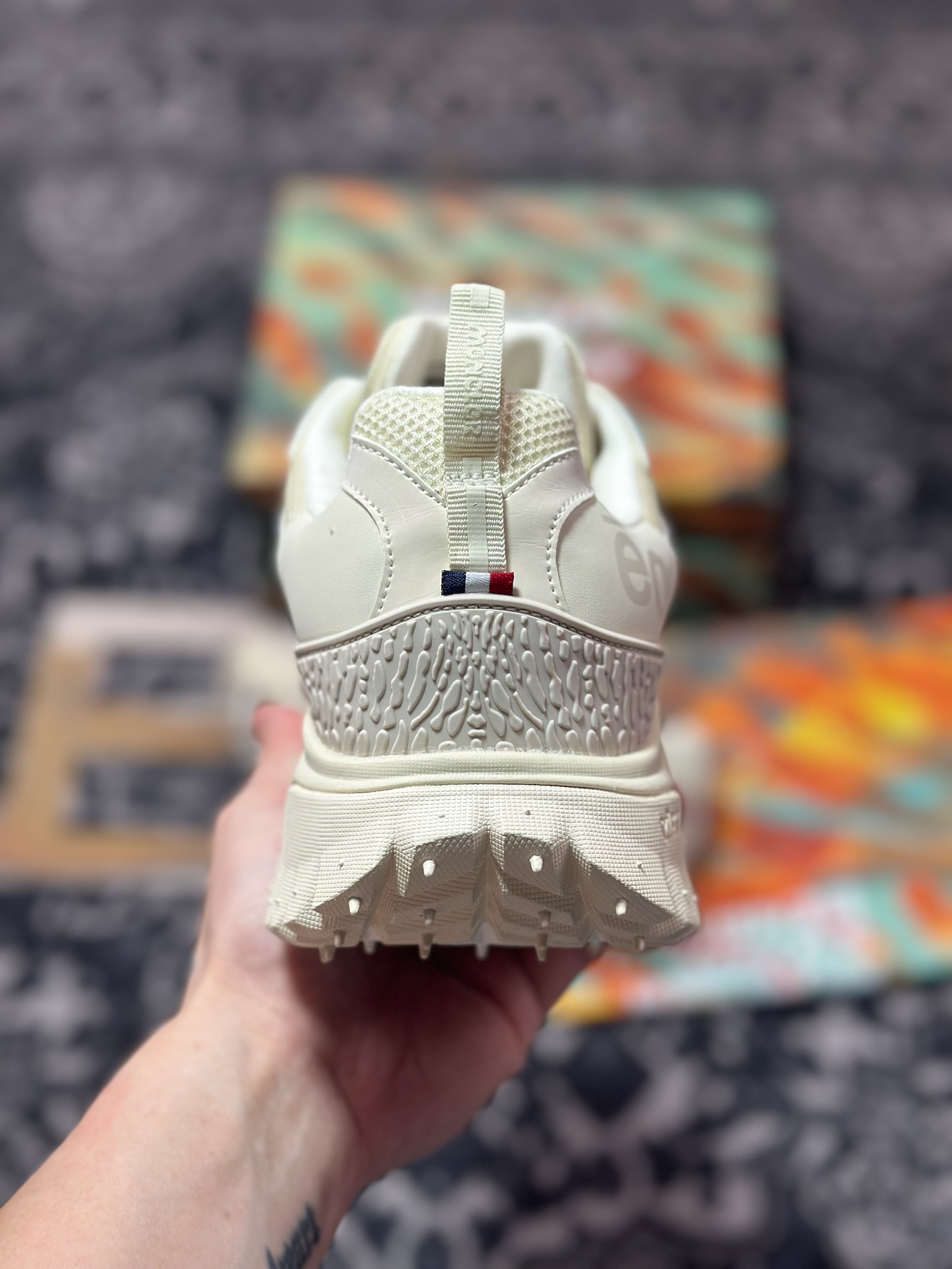 优选 Moncler 盟可睐/蒙口 Trailgrip GTX 抗撕裂材质山地户外鞋