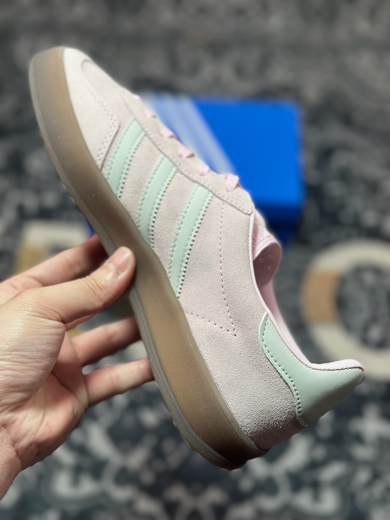 原厂级别 AD Originals Gazelle INdoor 三叶草休闲防滑耐磨低帮板鞋 JI2716