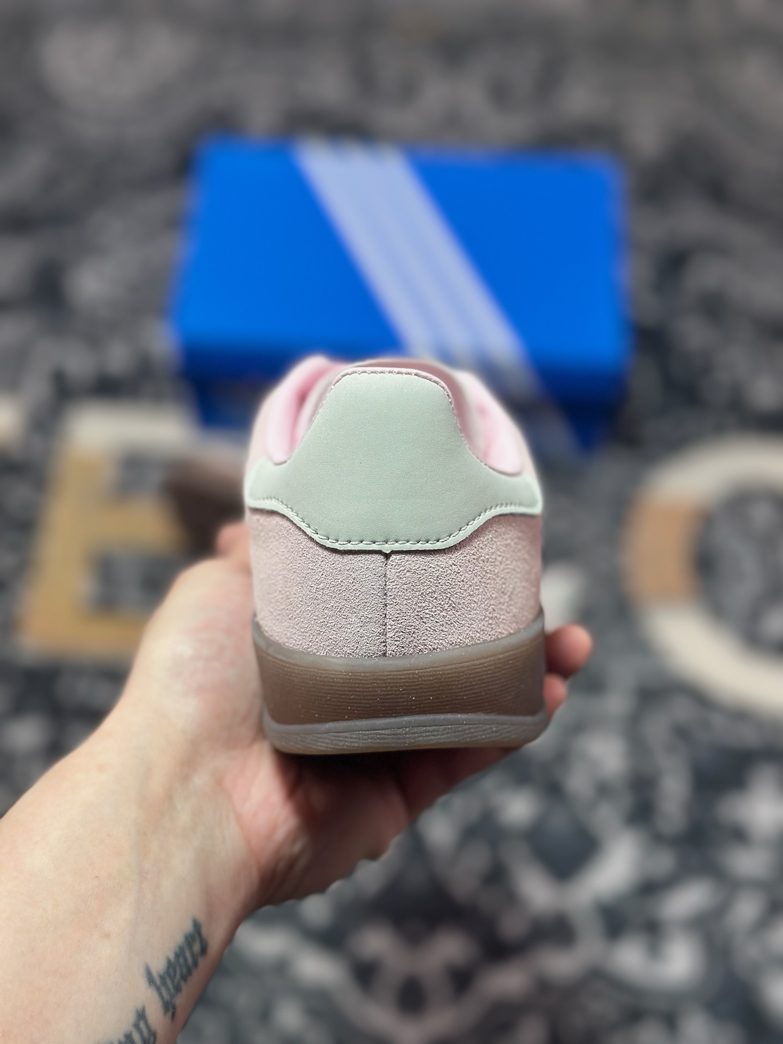 原厂级别 AD Originals Gazelle INdoor 三叶草休闲防滑耐磨低帮板鞋 JI2716