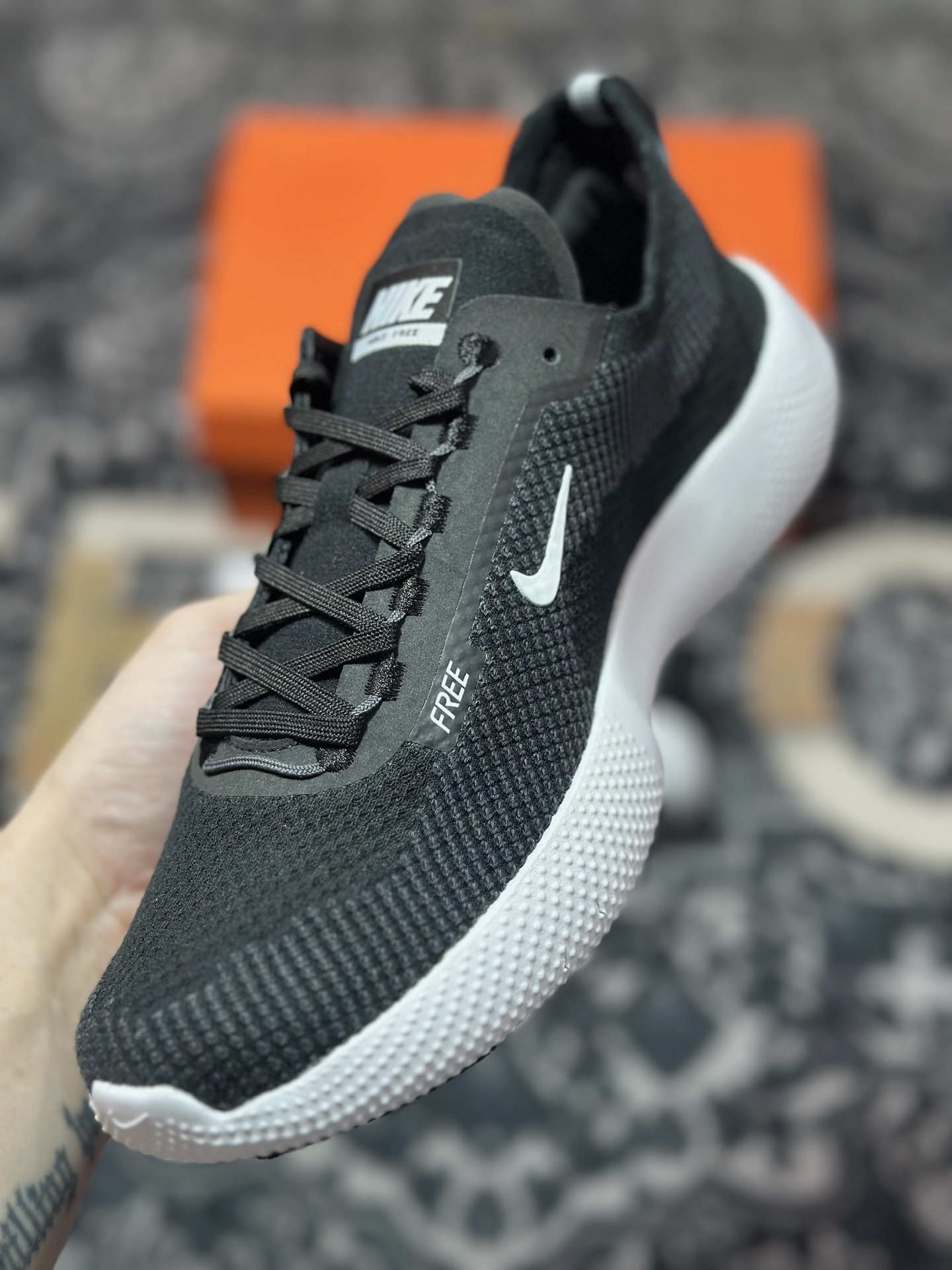 Nike Free 2025 耐克新款飞织面透气缓震运动跑鞋 HF1078-002