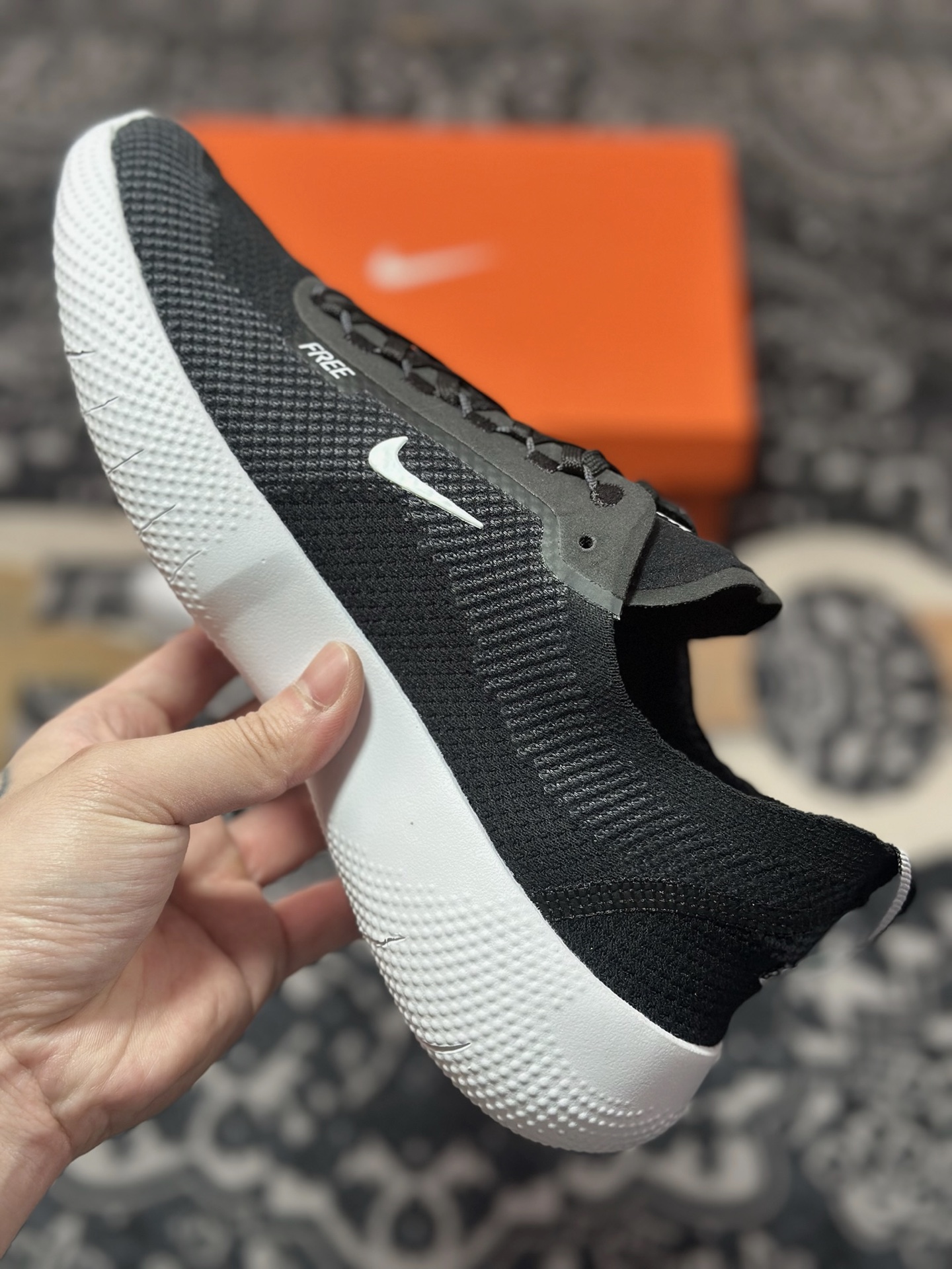 Nike Free 2025 耐克新款飞织面透气缓震运动跑鞋 HF1078-002