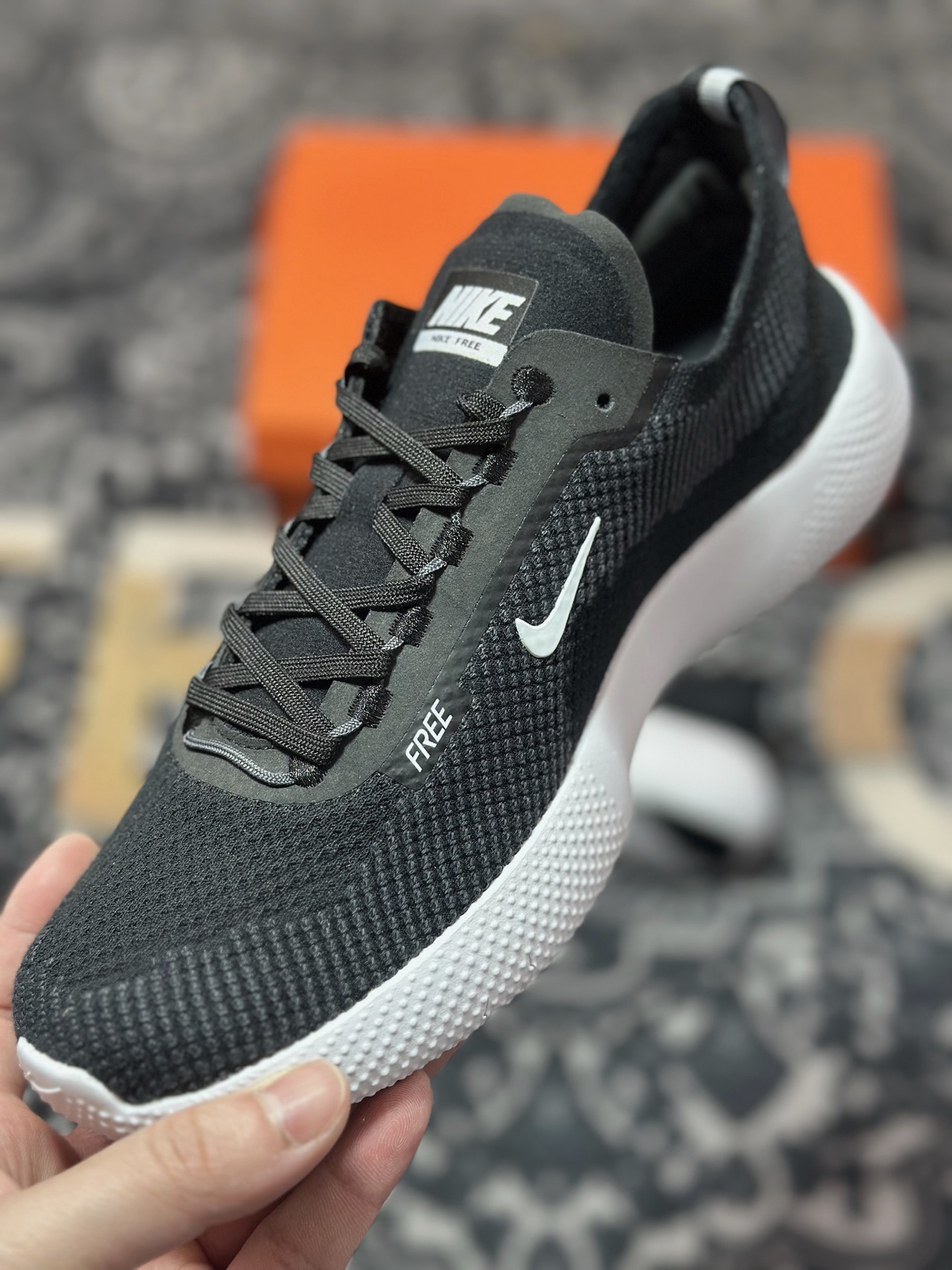 Nike Free 2025 耐克新款飞织面透气缓震运动跑鞋 HF1078-002