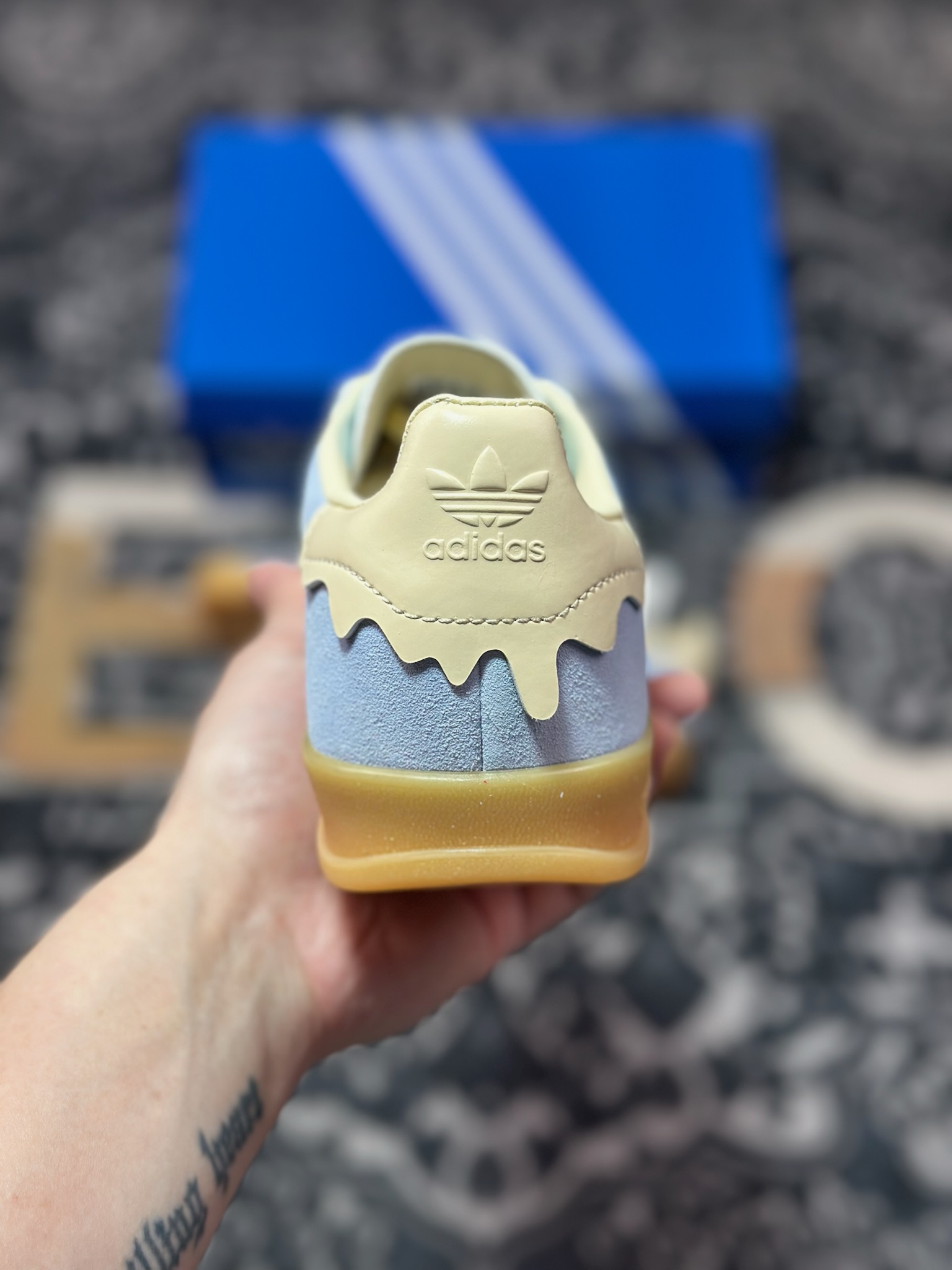 优选 adidas originals GAZELLE 舒适百搭 低帮 板鞋 男女同款 JR8029