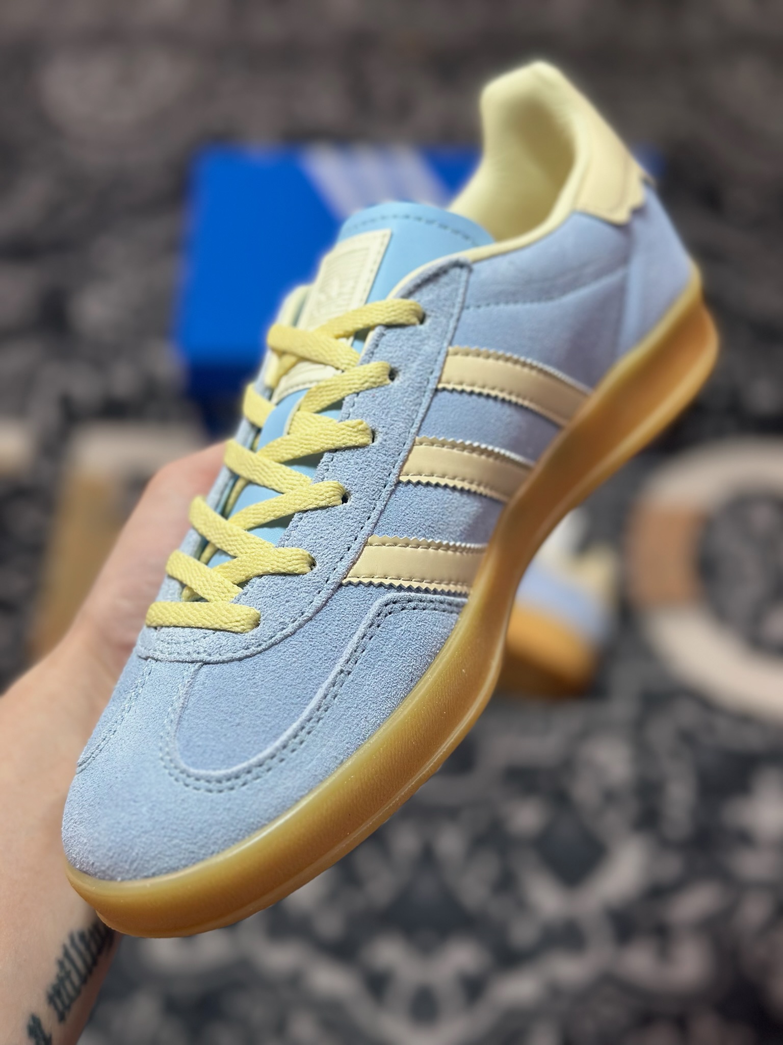 优选 adidas originals GAZELLE 舒适百搭 低帮 板鞋 男女同款 JR8029
