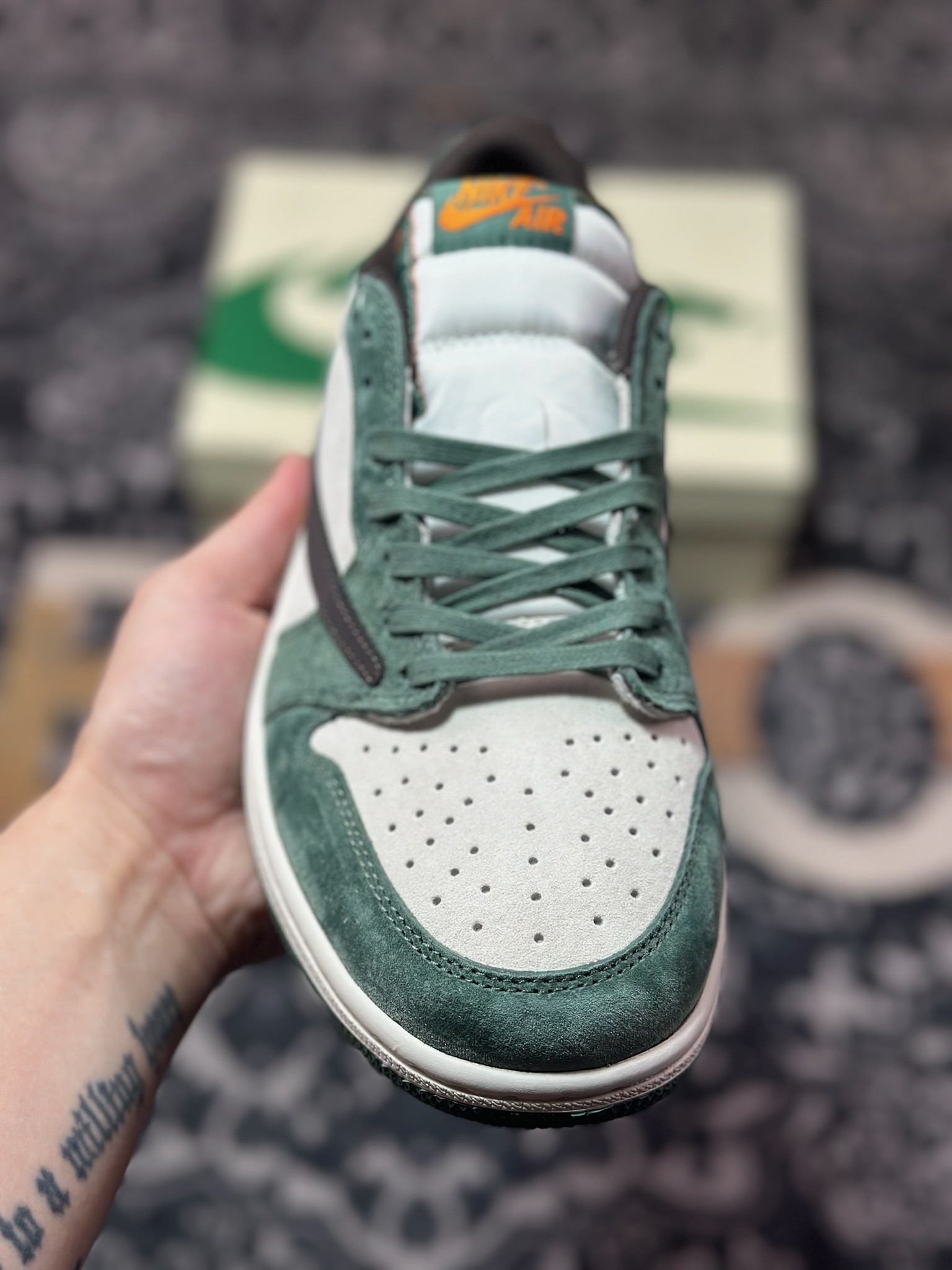 Travis Scott x Air Jordan AJ1 Low SP TS联名倒钩低帮 DM7866-199