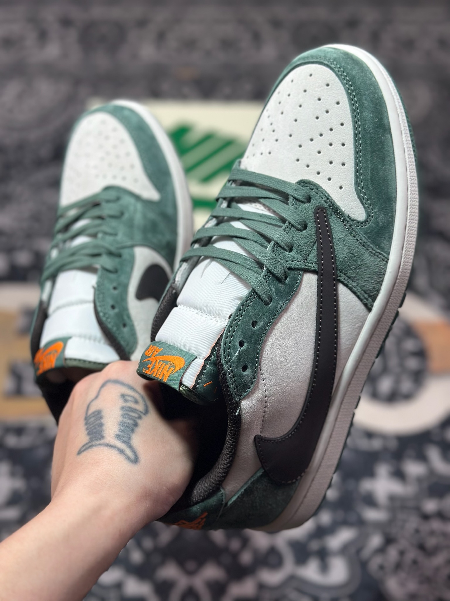 Travis Scott x Air Jordan AJ1 Low SP TS联名倒钩低帮 DM7866-199