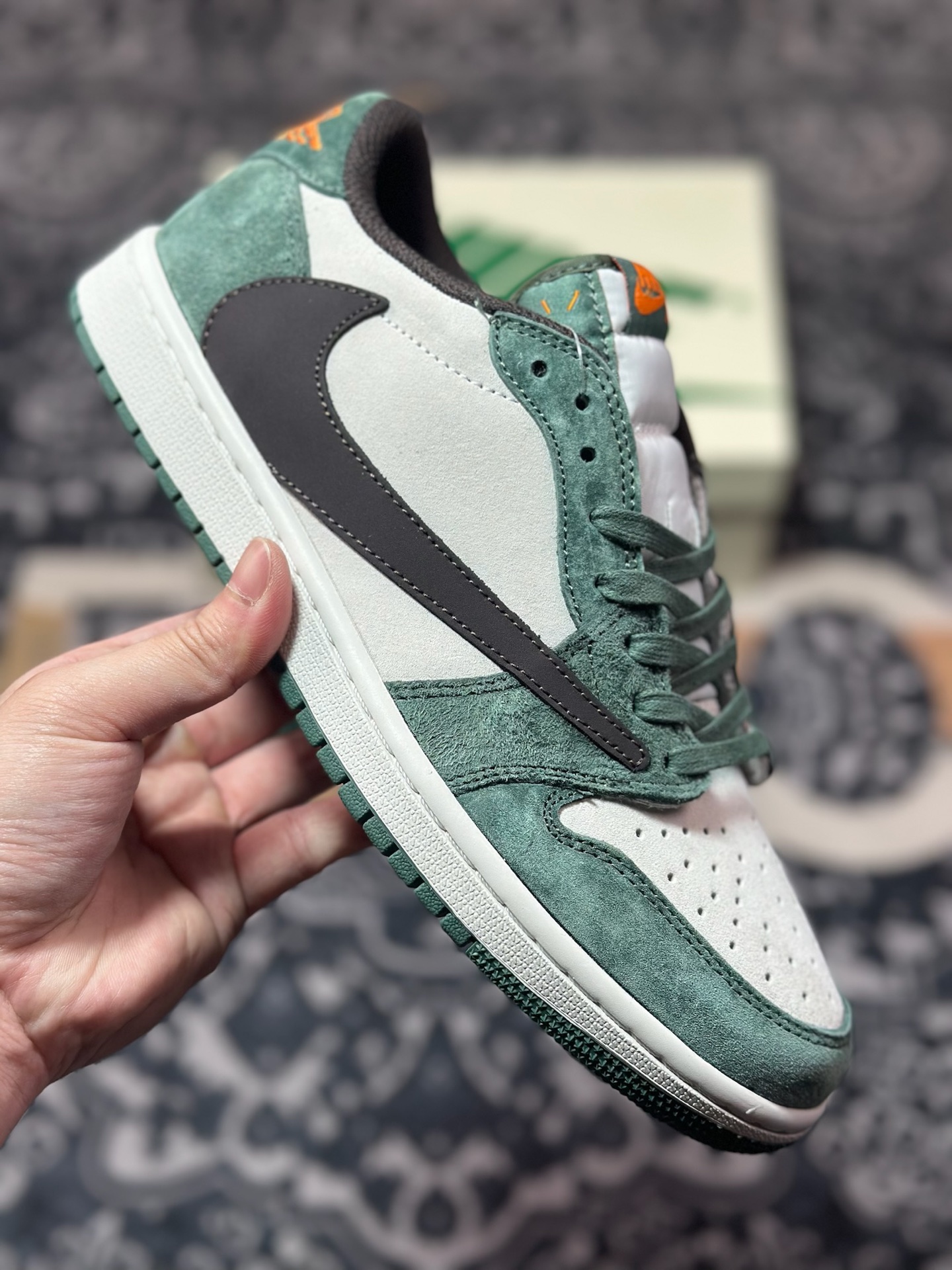 Travis Scott x Air Jordan AJ1 Low SP TS联名倒钩低帮 DM7866-199