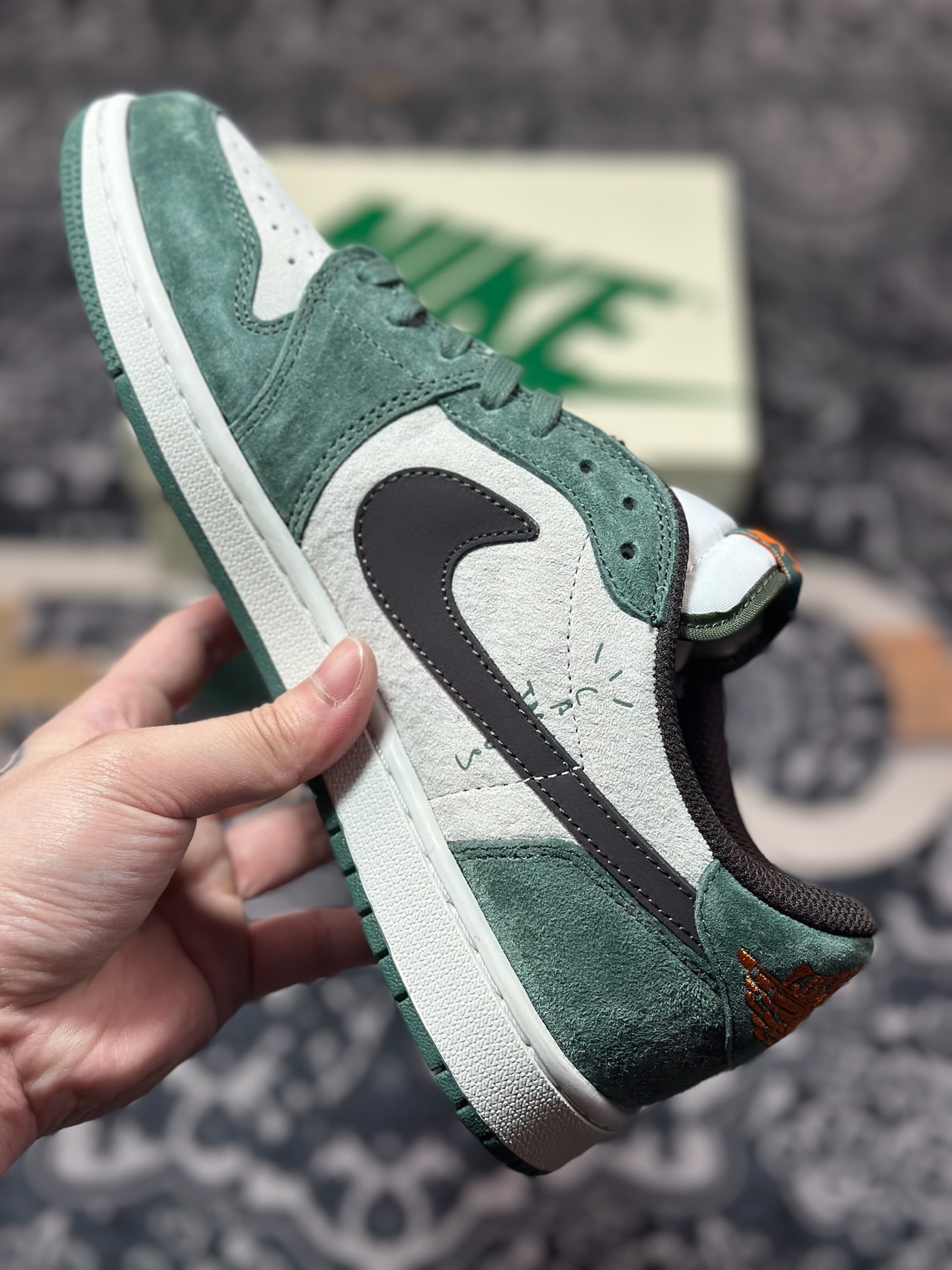 Travis Scott x Air Jordan AJ1 Low SP TS联名倒钩低帮 DM7866-199