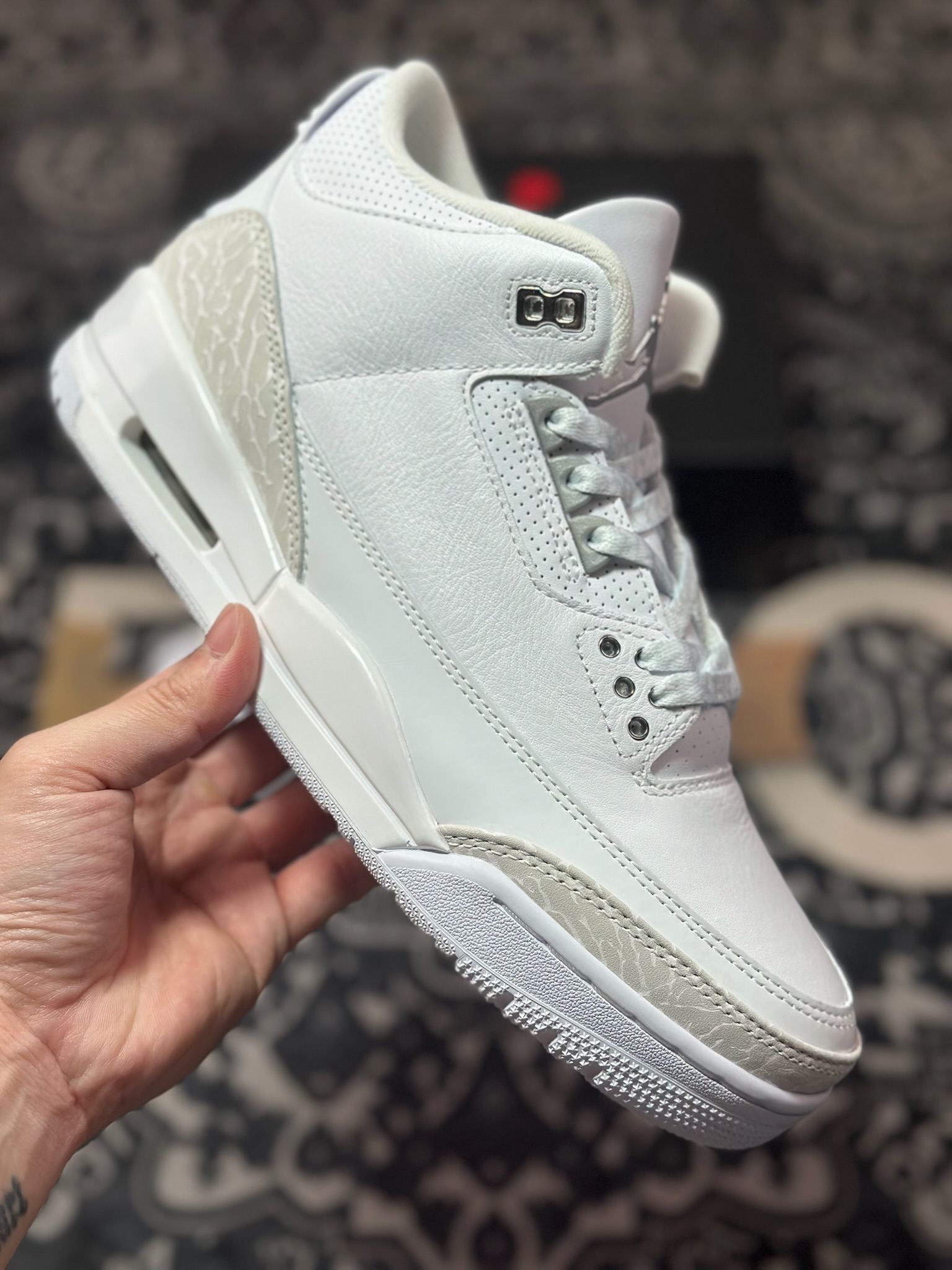 优选 Jordan Air Jordan 3 “Pure Money”白色 CT8532-111